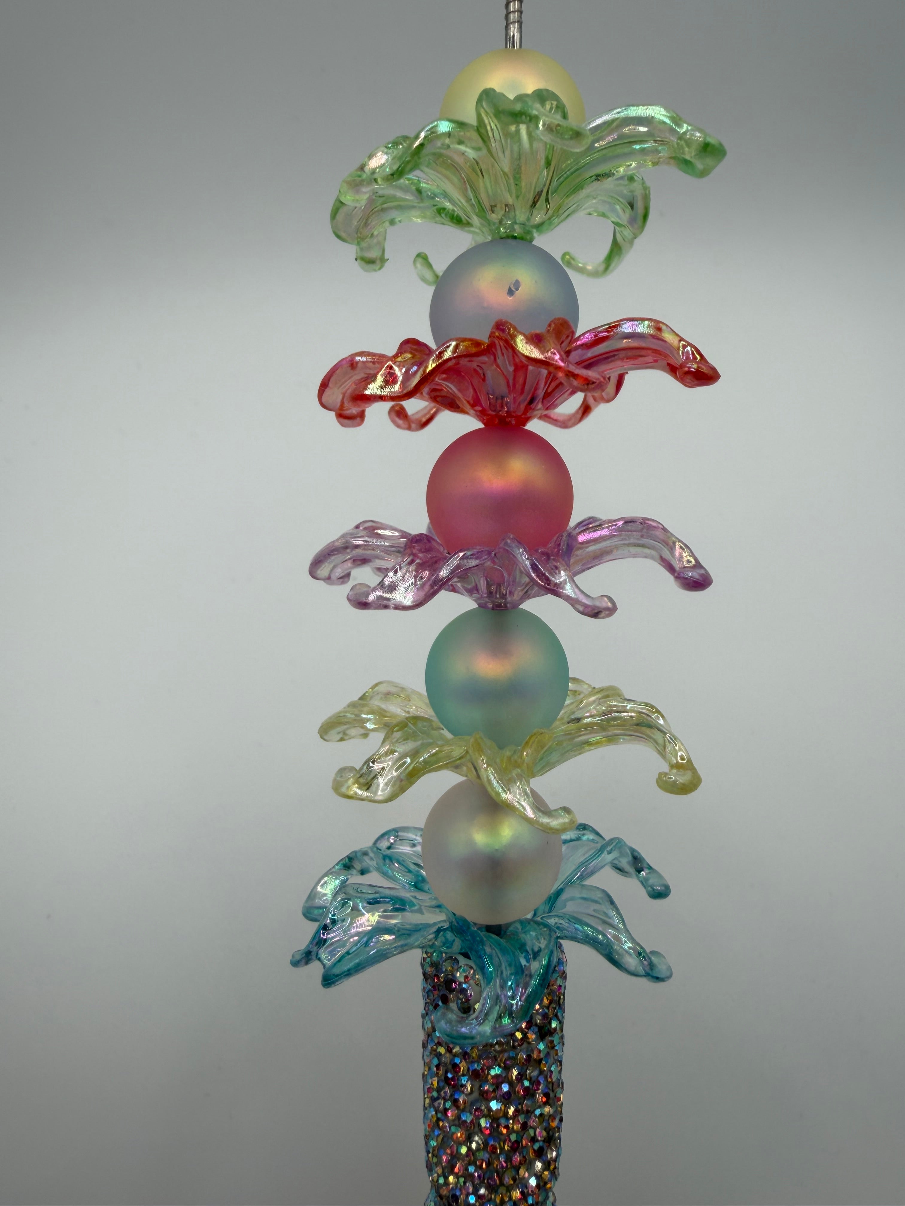 Large Flower Spacer Beads