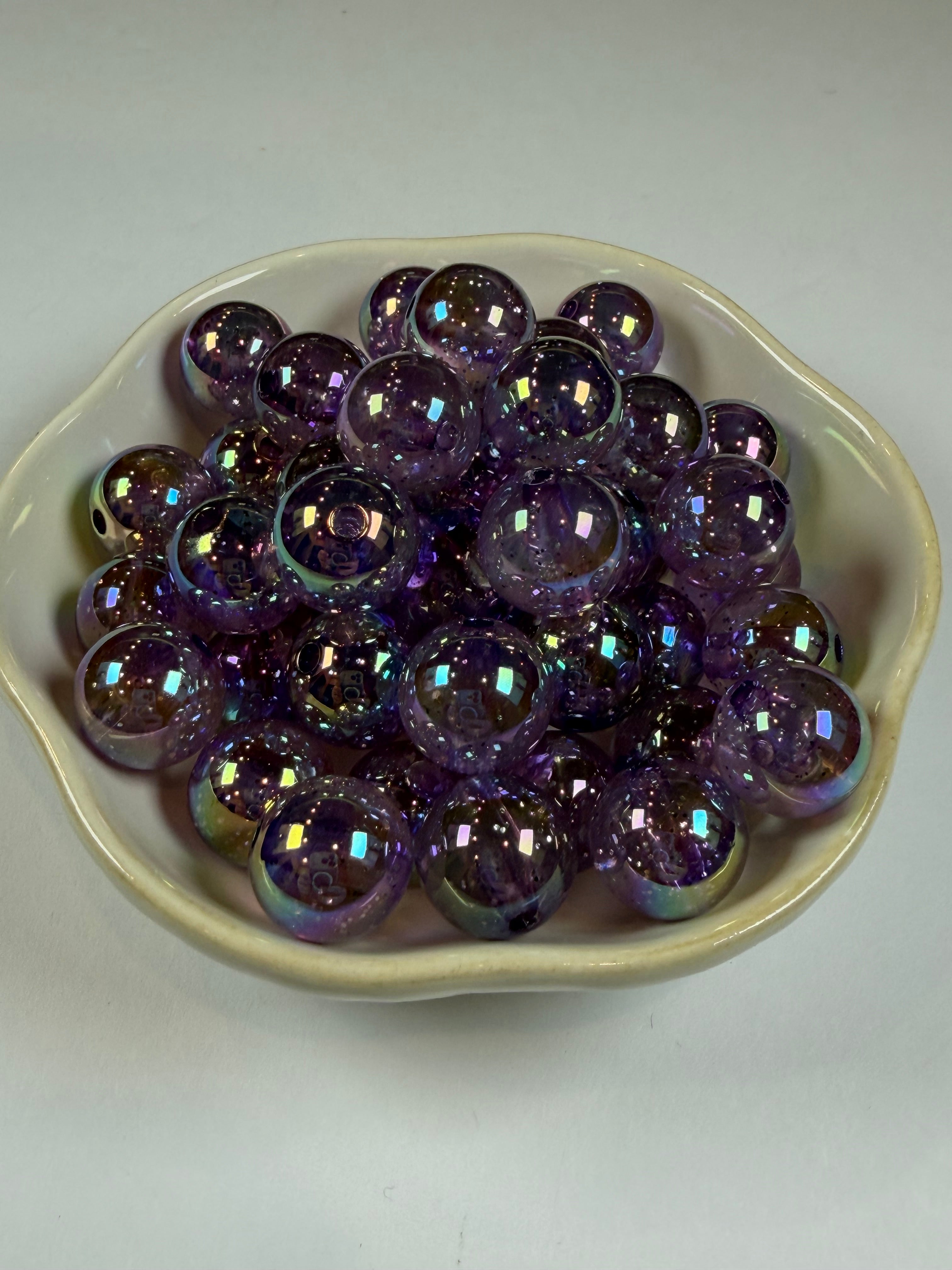 Clear Jelly 16mm Beads