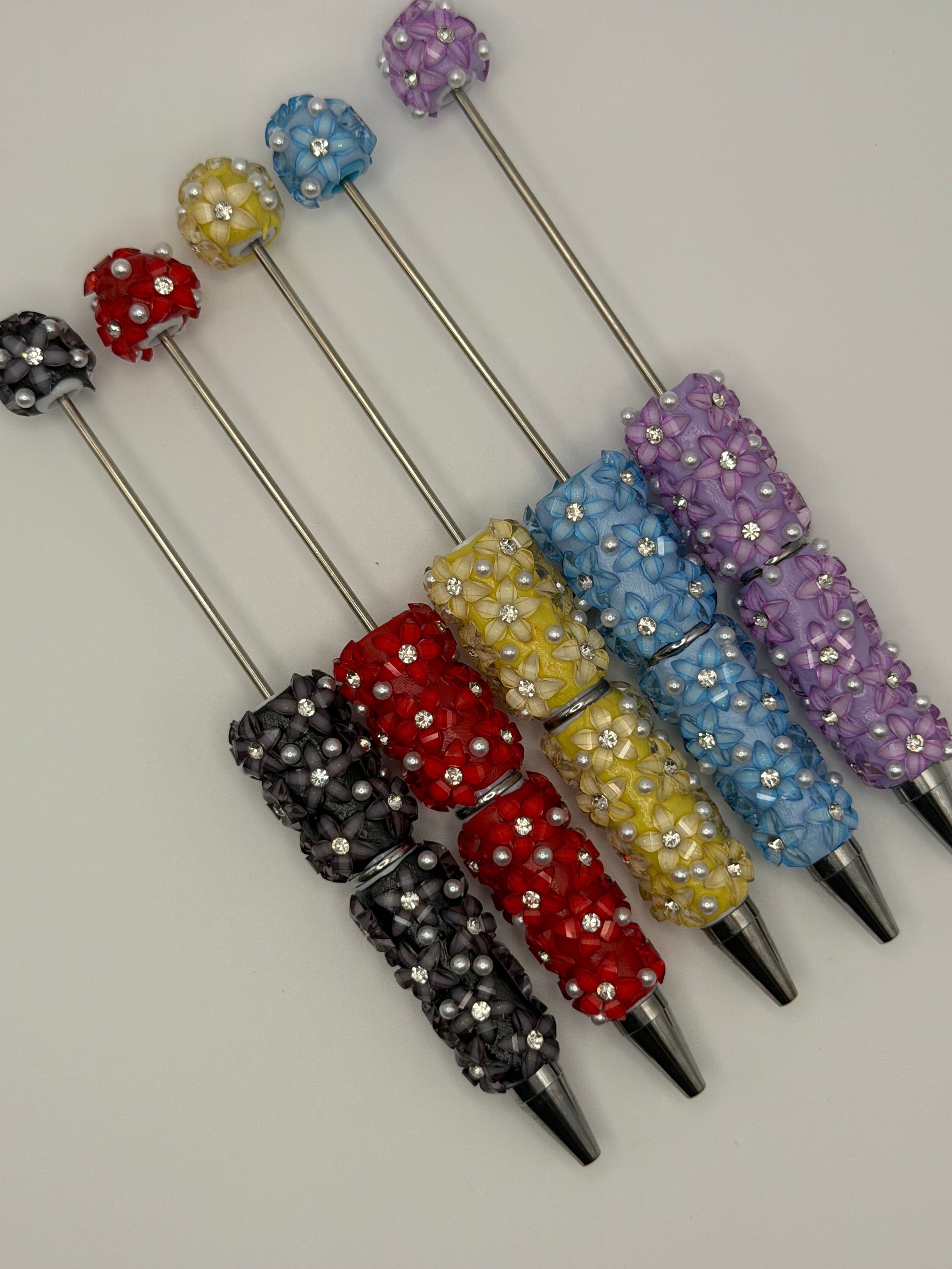 Floral Beadable Pen Blanks
