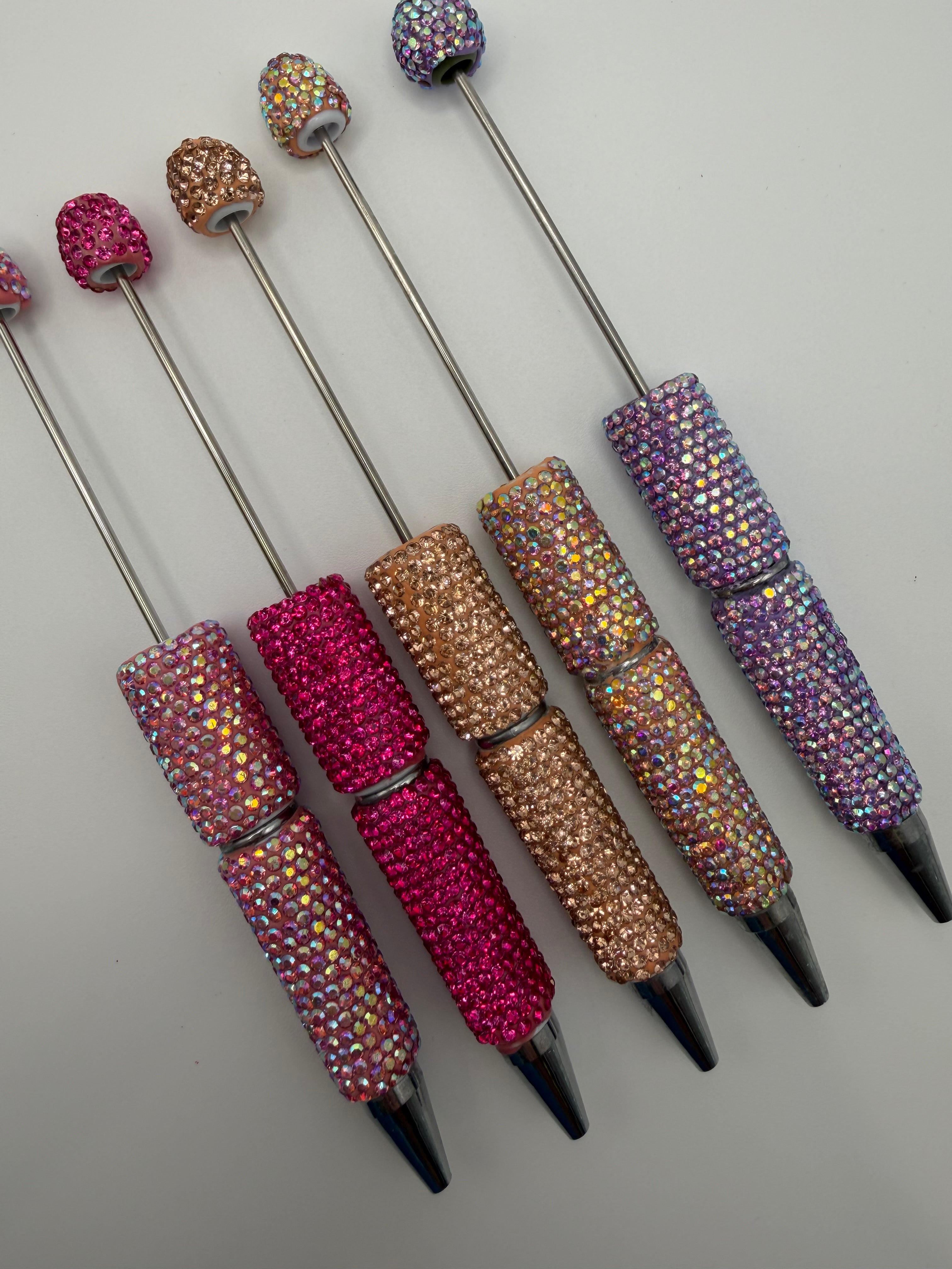 Beadable Rhinestone Pens