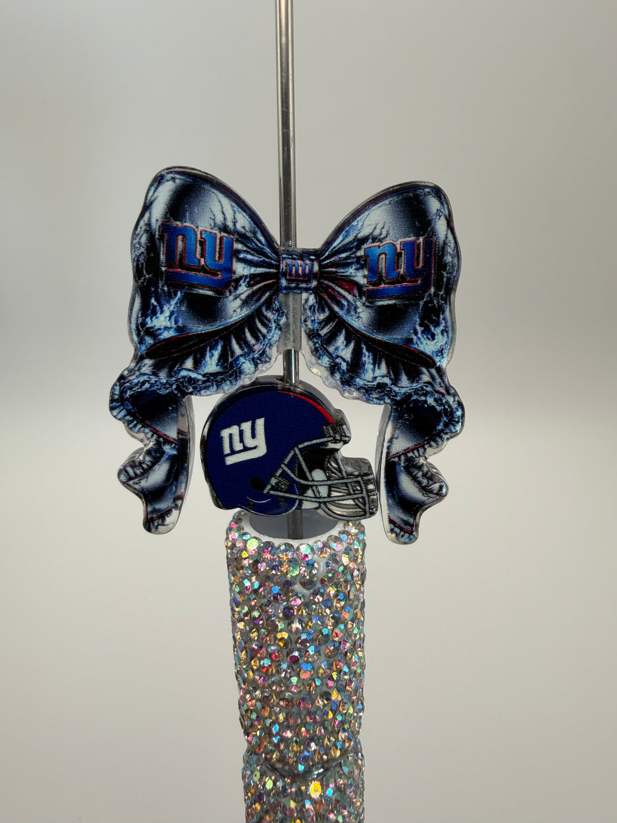 Acrylic Football Bow and Focal Set