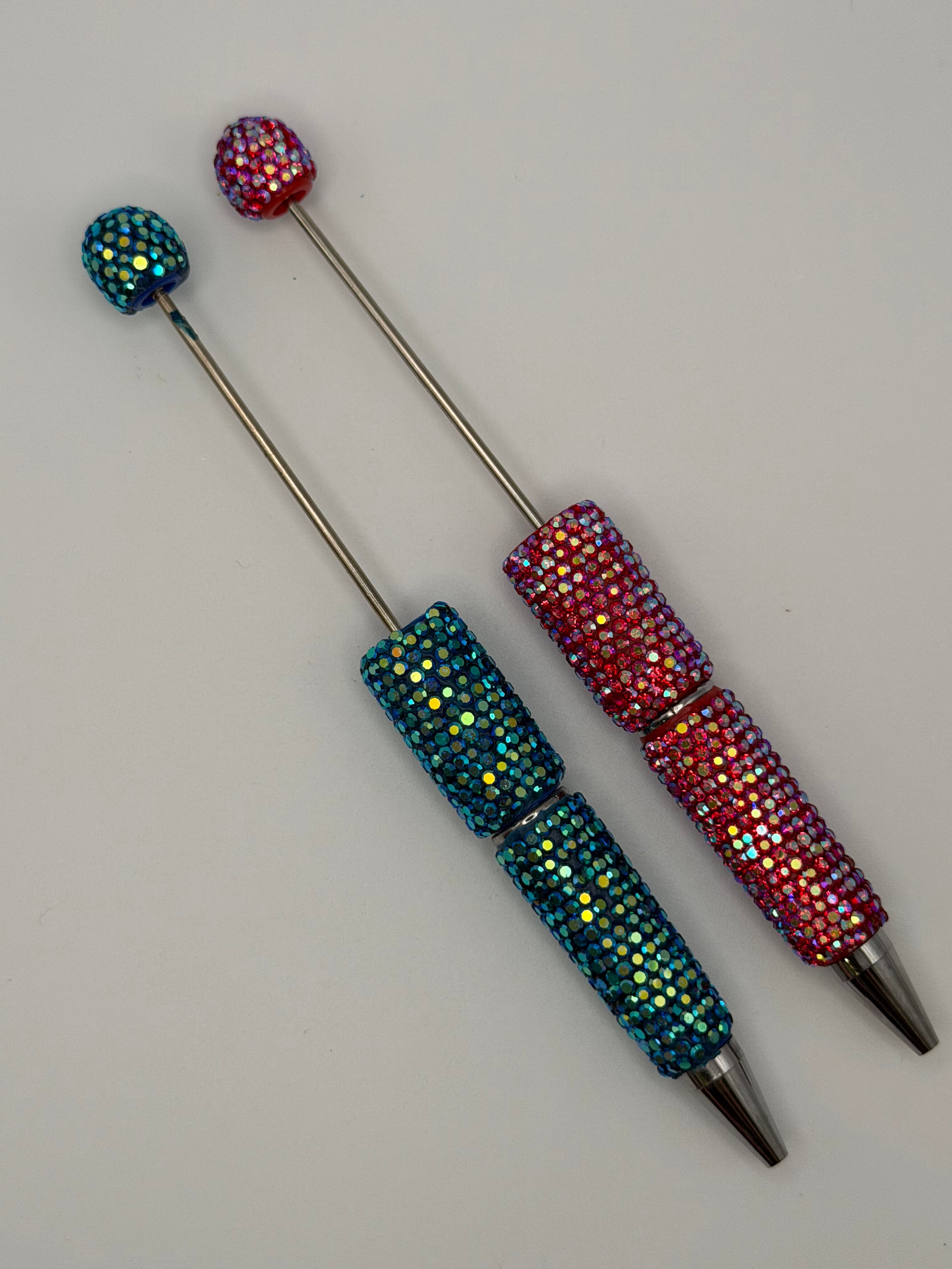 AB Rhinestone Beadable Pen Blank