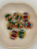 Christmas Tinsel Beads
