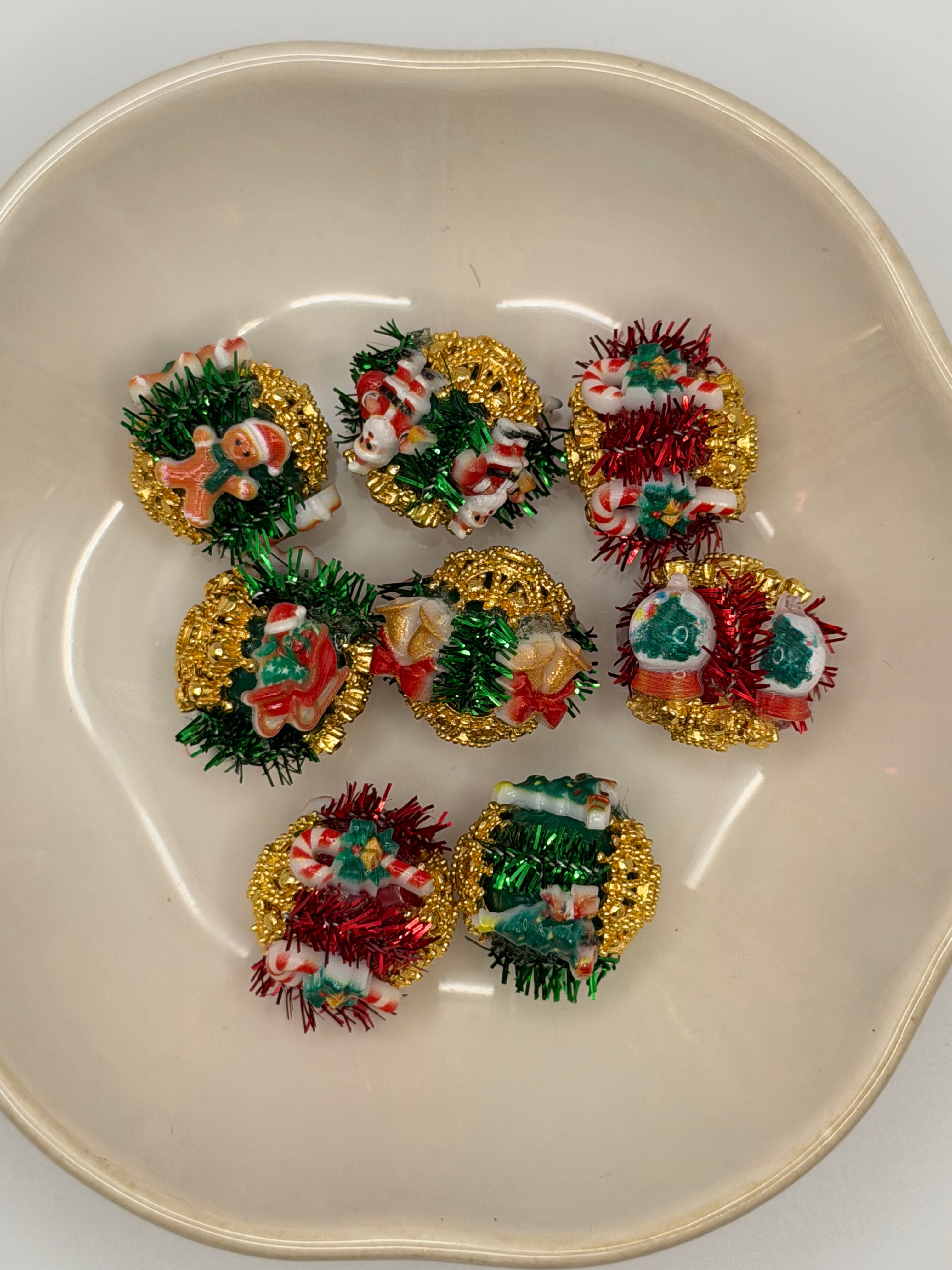 Christmas Tinsel Beads