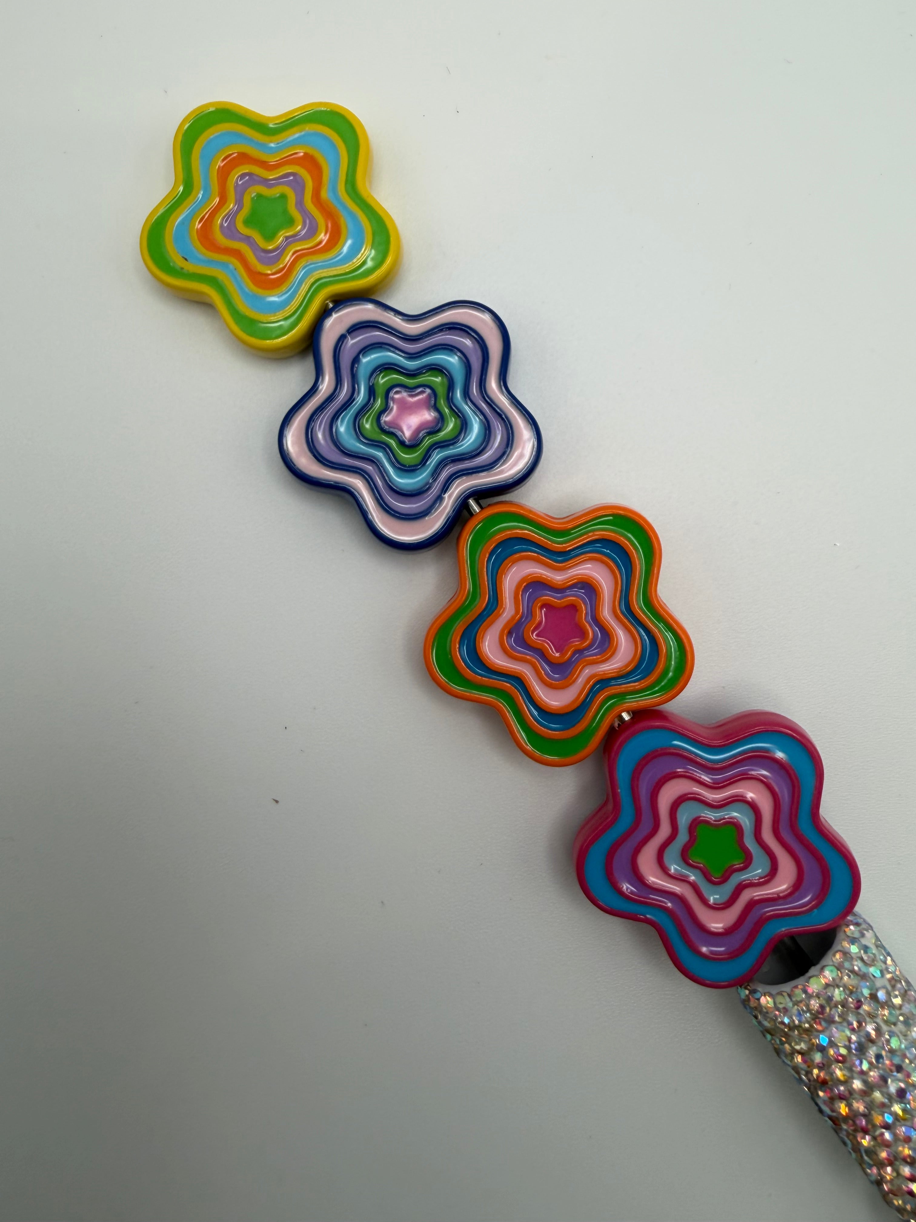 Rainbow Star Beads