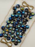 Blue Novi Glitter 16mm
