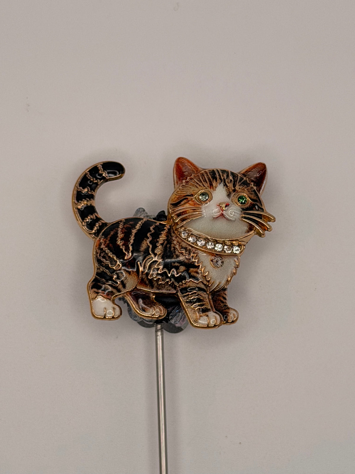 Playful Cat Alloy Beads