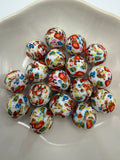 Merry Christmas Silicone Beads