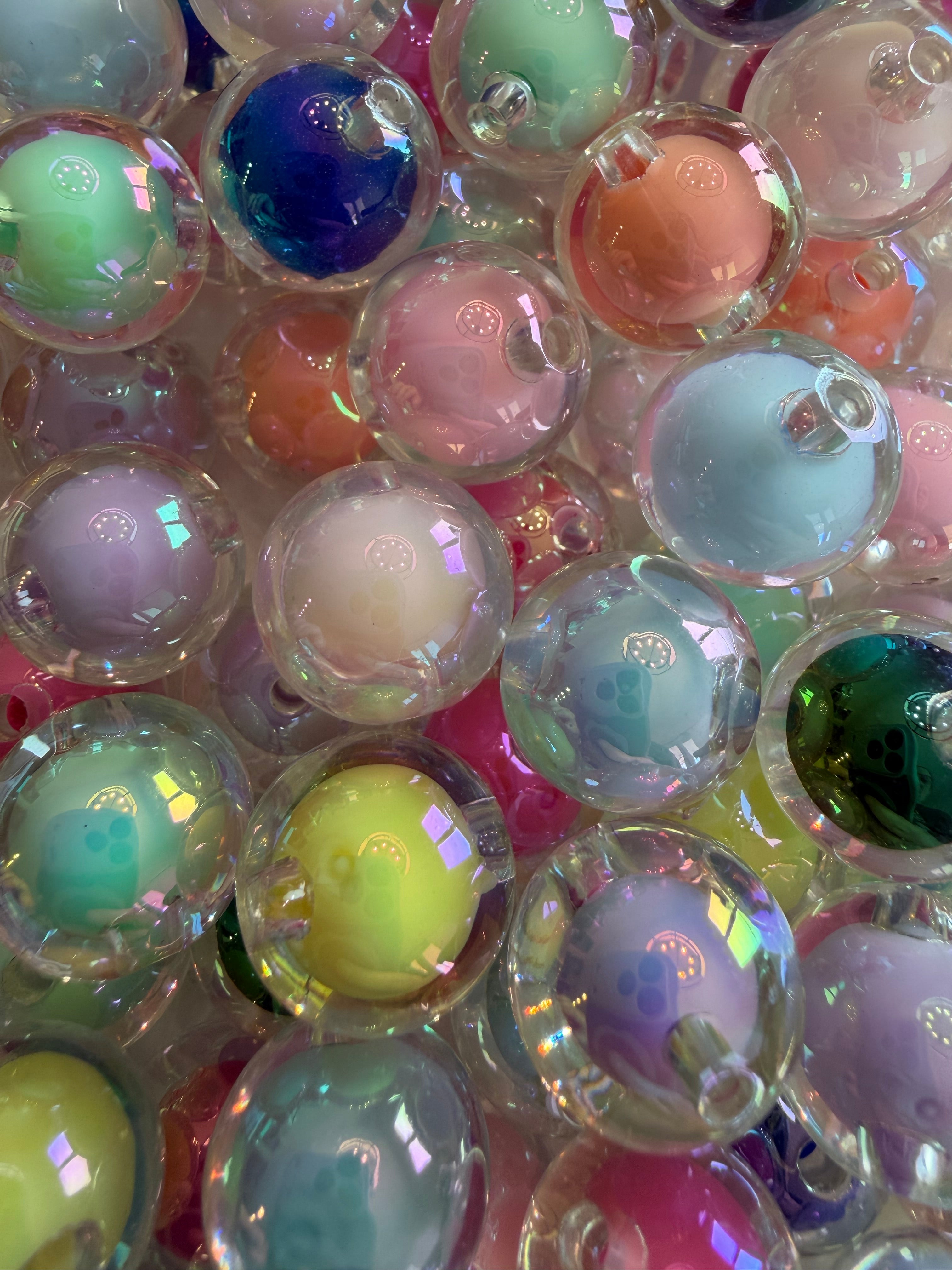 UV Double Layer 16mm Beads