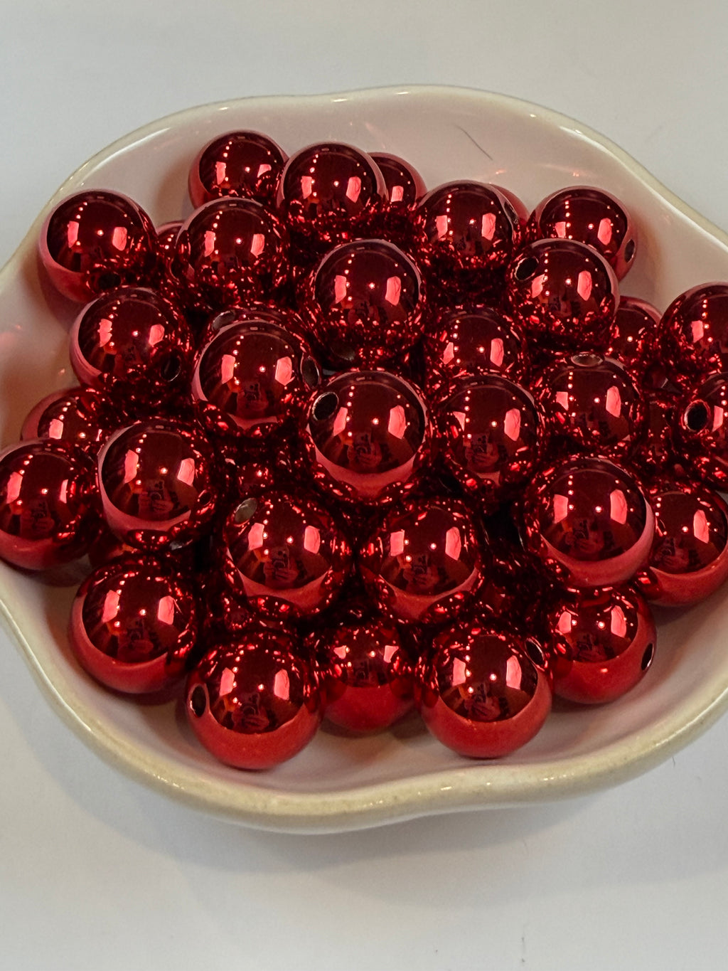 Metallic 16mm Beads
