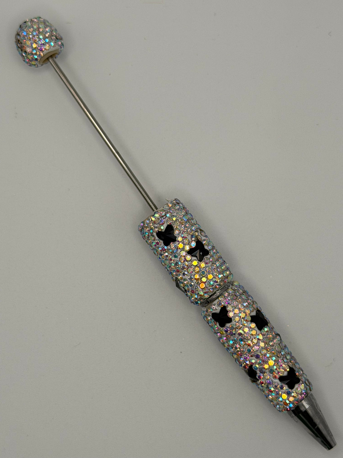 Beadable Butterfly Rhinestone Pen Blank