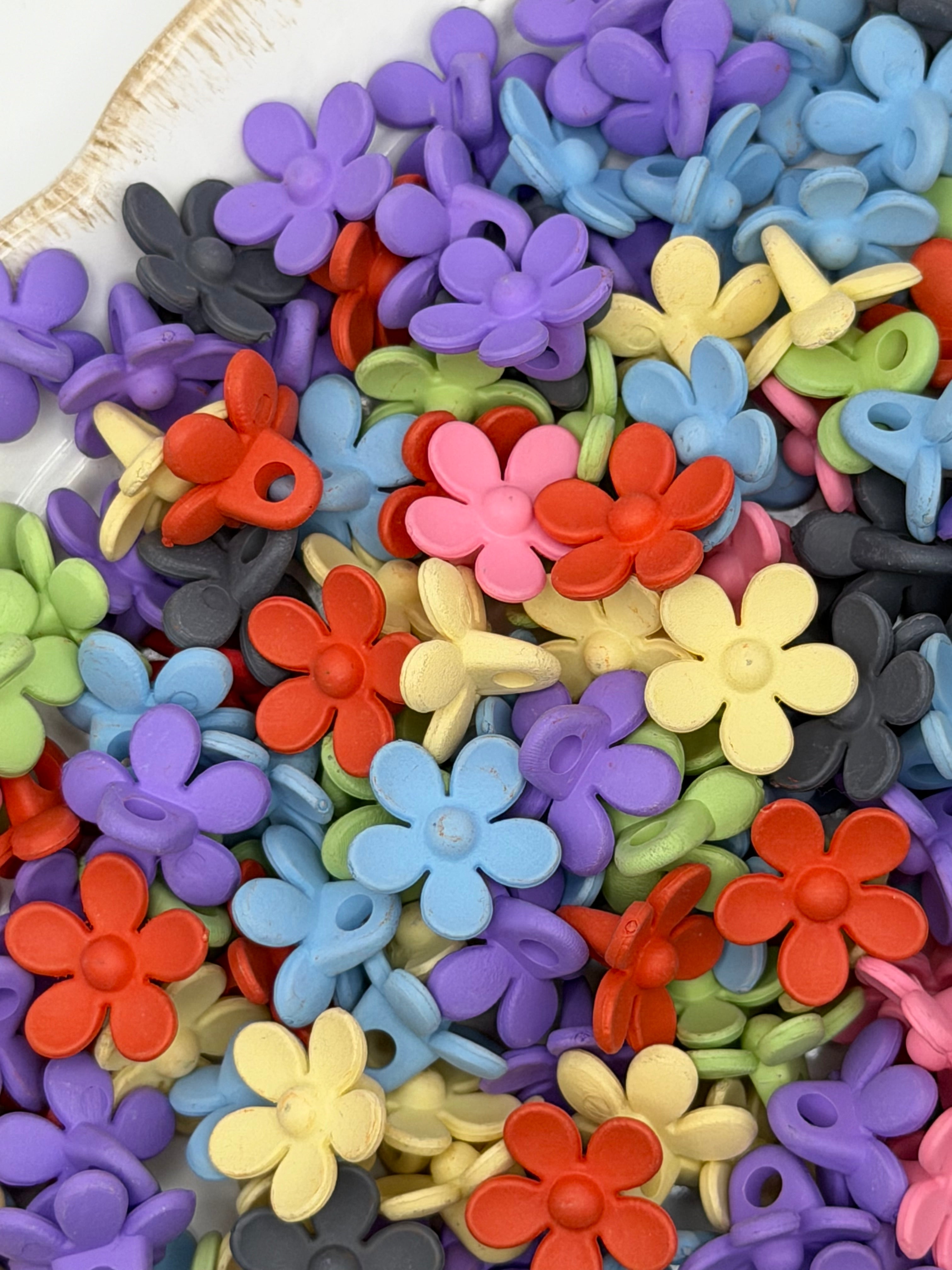 Loop Back Flower Beads