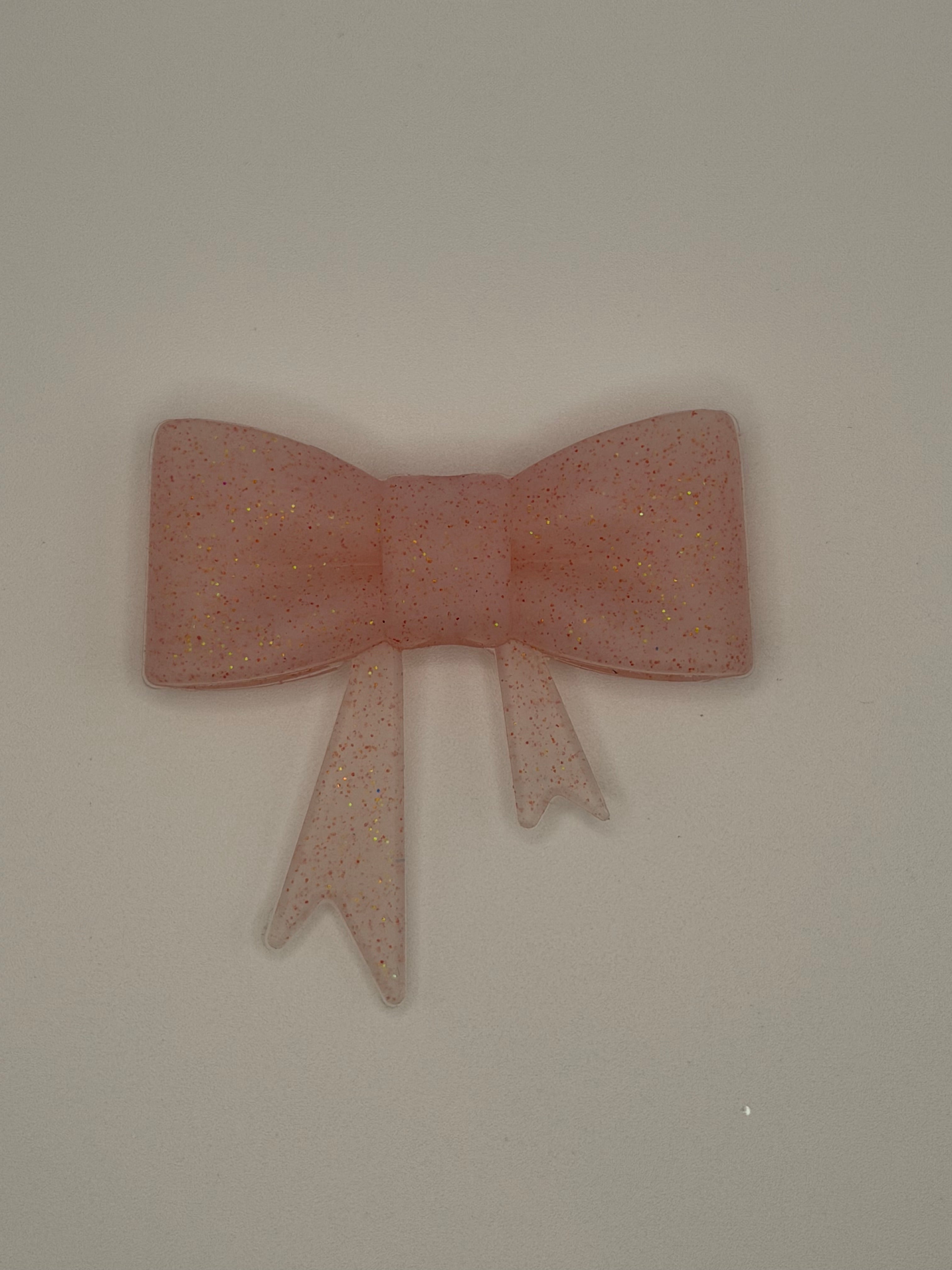 Glitter Silicone Bow