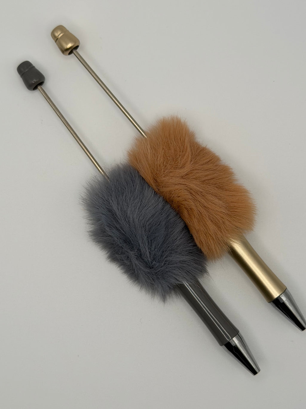 Beadable Pen Blanks with Fluff