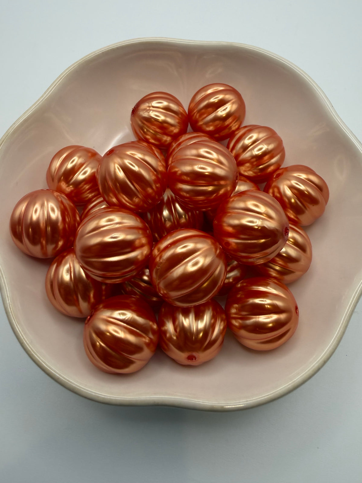 20mm Pumpkin Beads