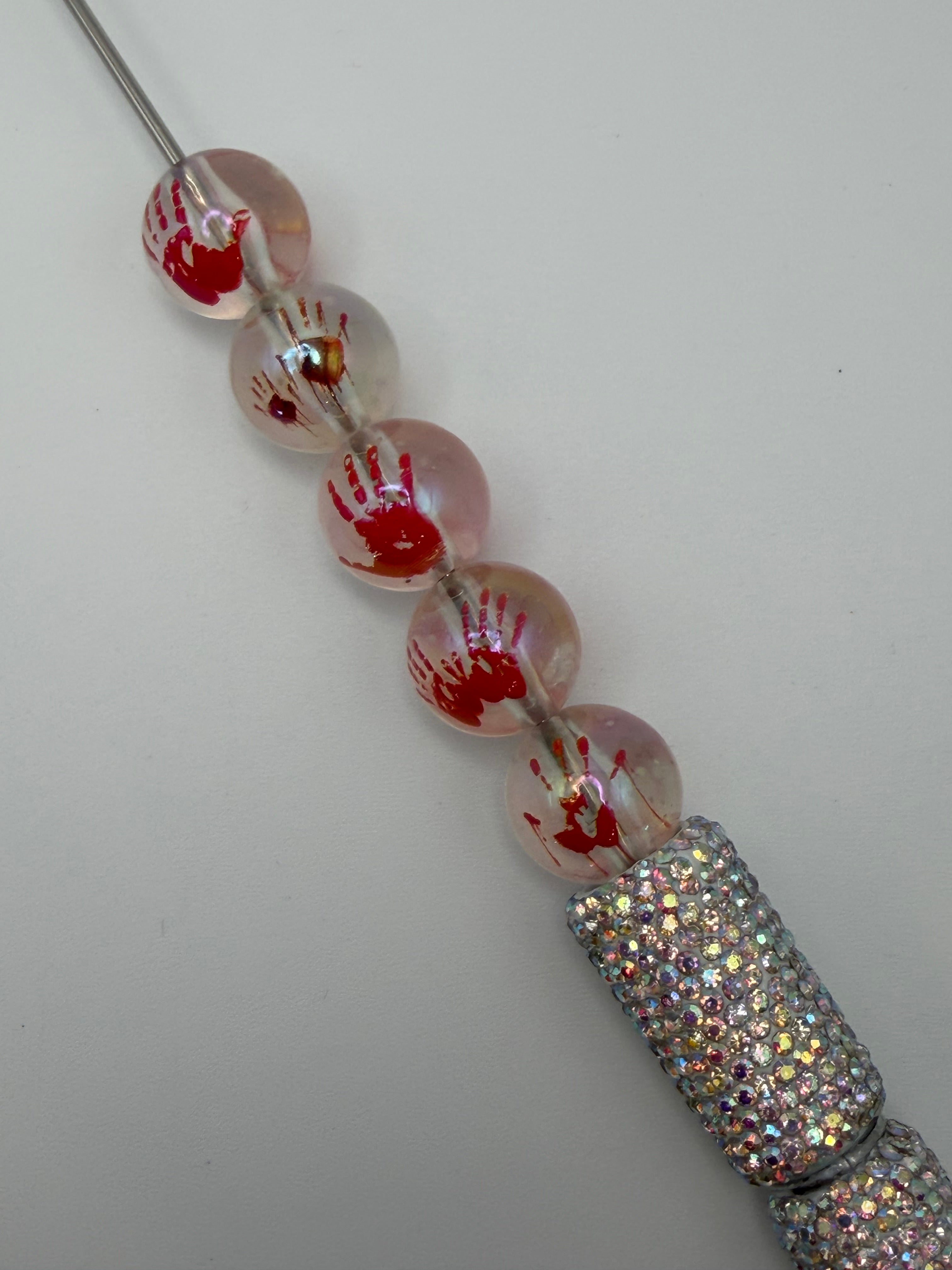 Bloody Hand 16mm Beads