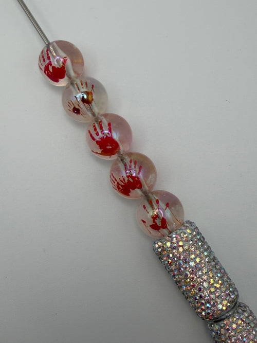 Bloody Hand 16mm Beads