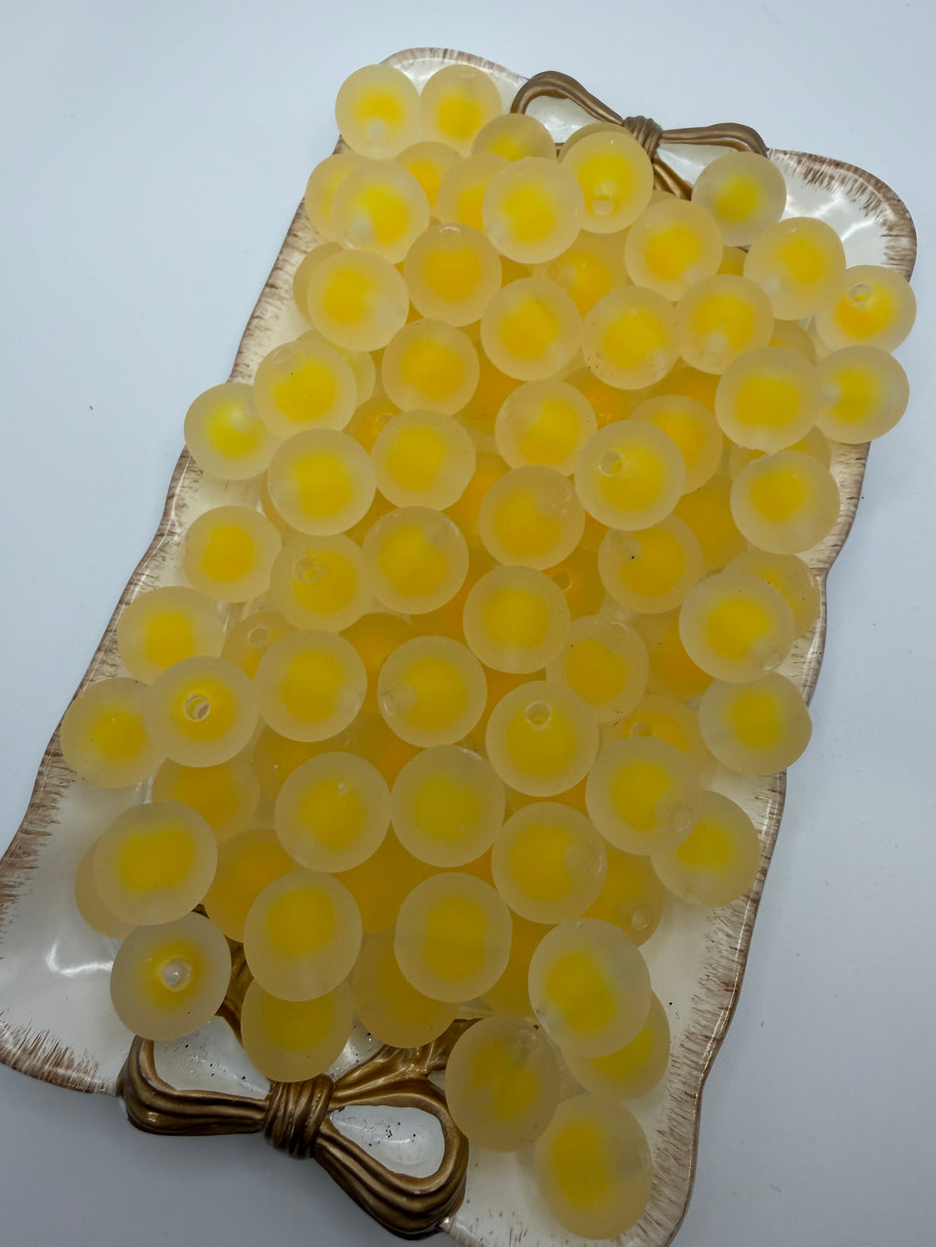 Lemon Drop Beads 16mm