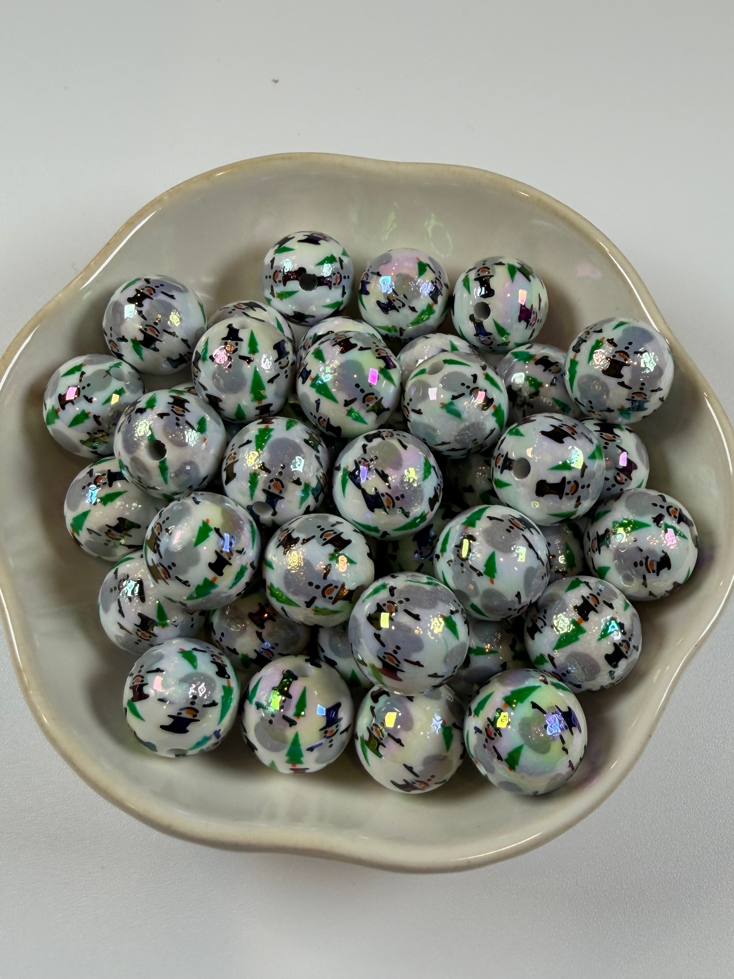 Snowman Beads