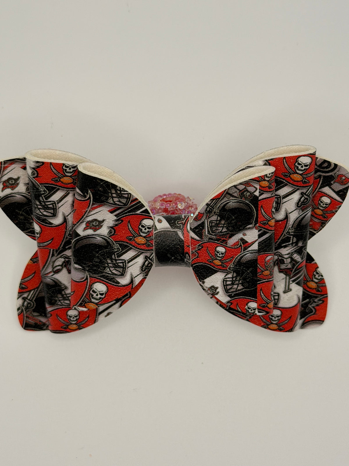 Football Bow Beads