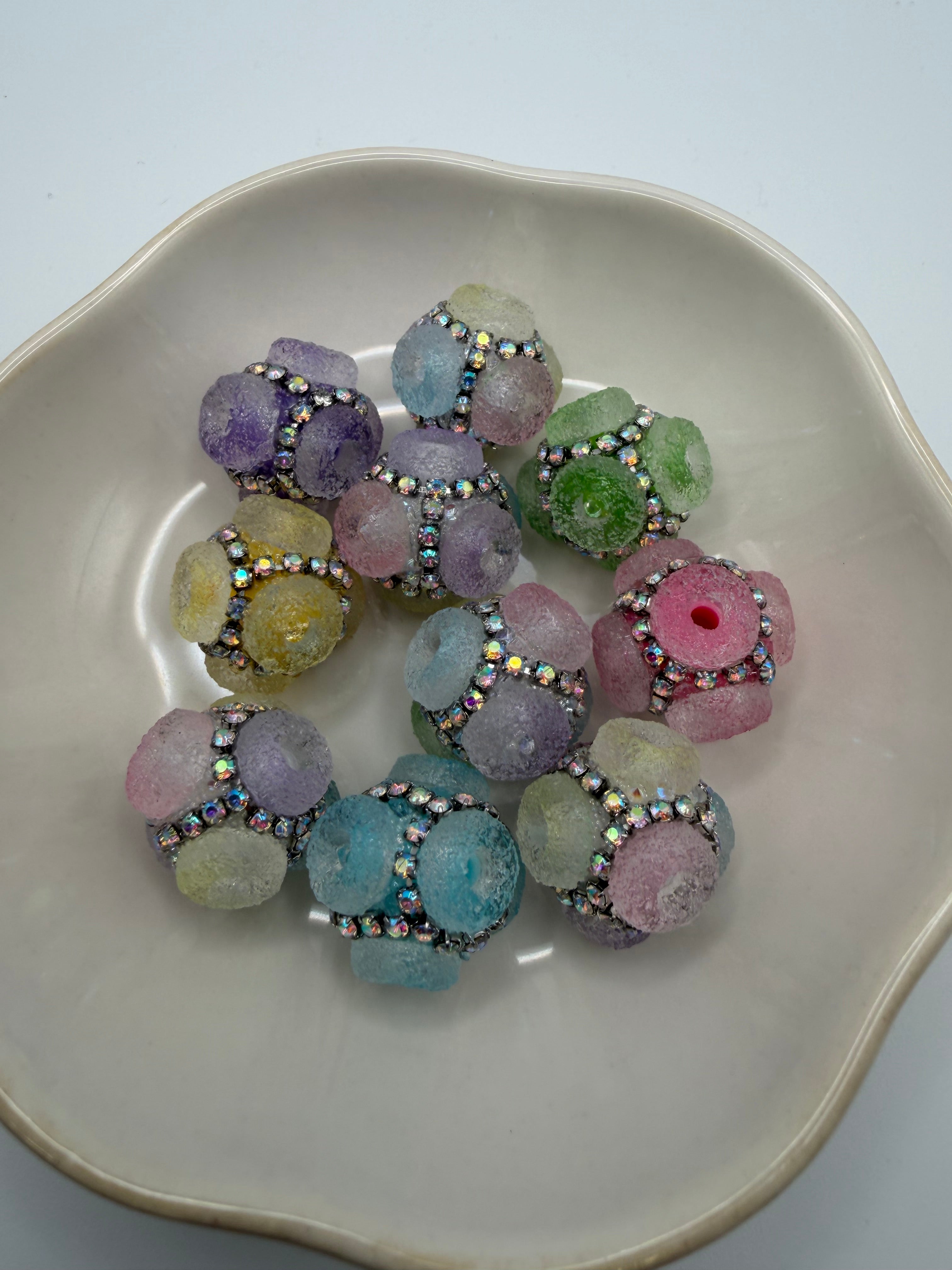Circle Candy Fancy Beads