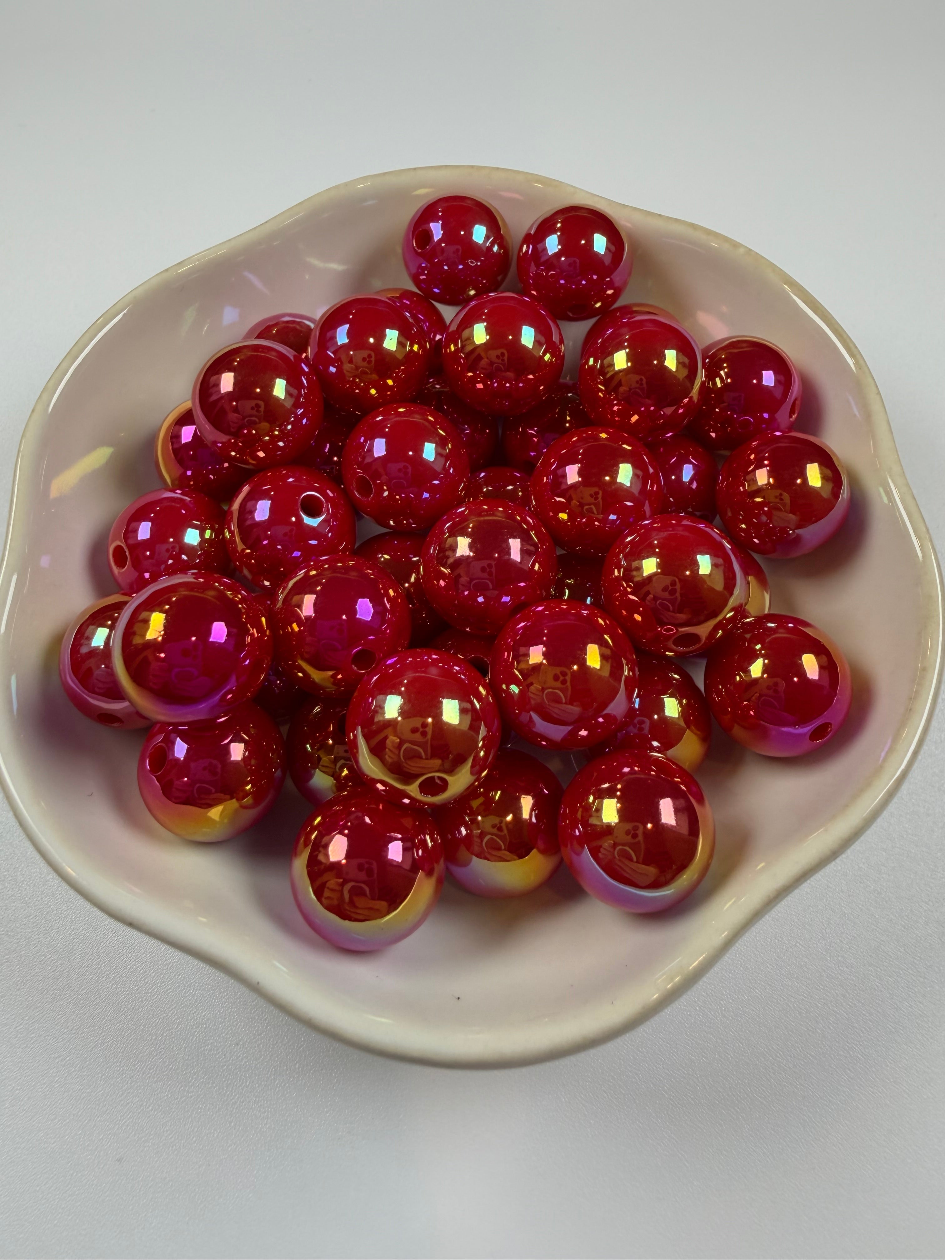 UV Coated 16mm Beads