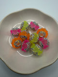 Fancy Neon Bow Beads