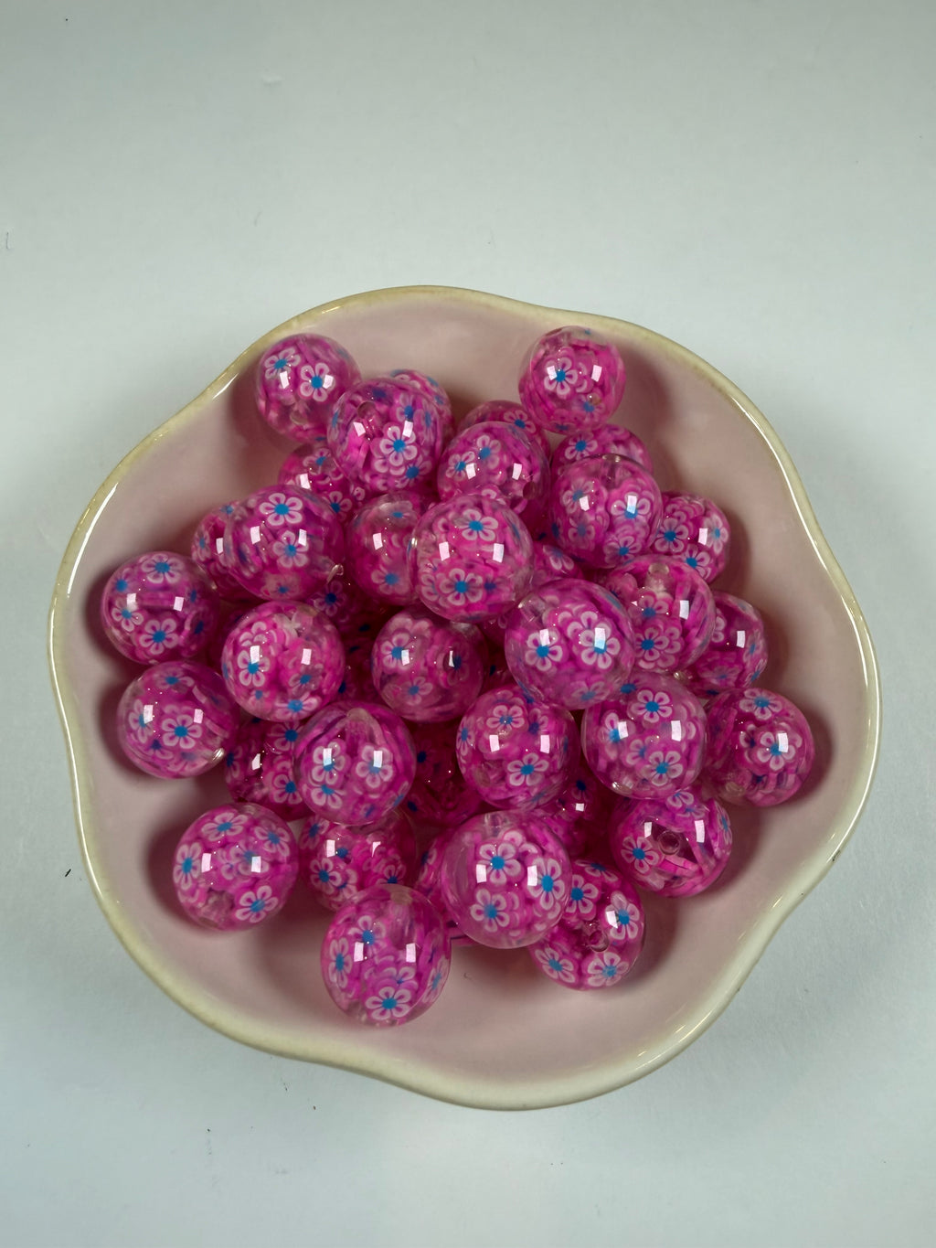 Flower Suspended Beads
