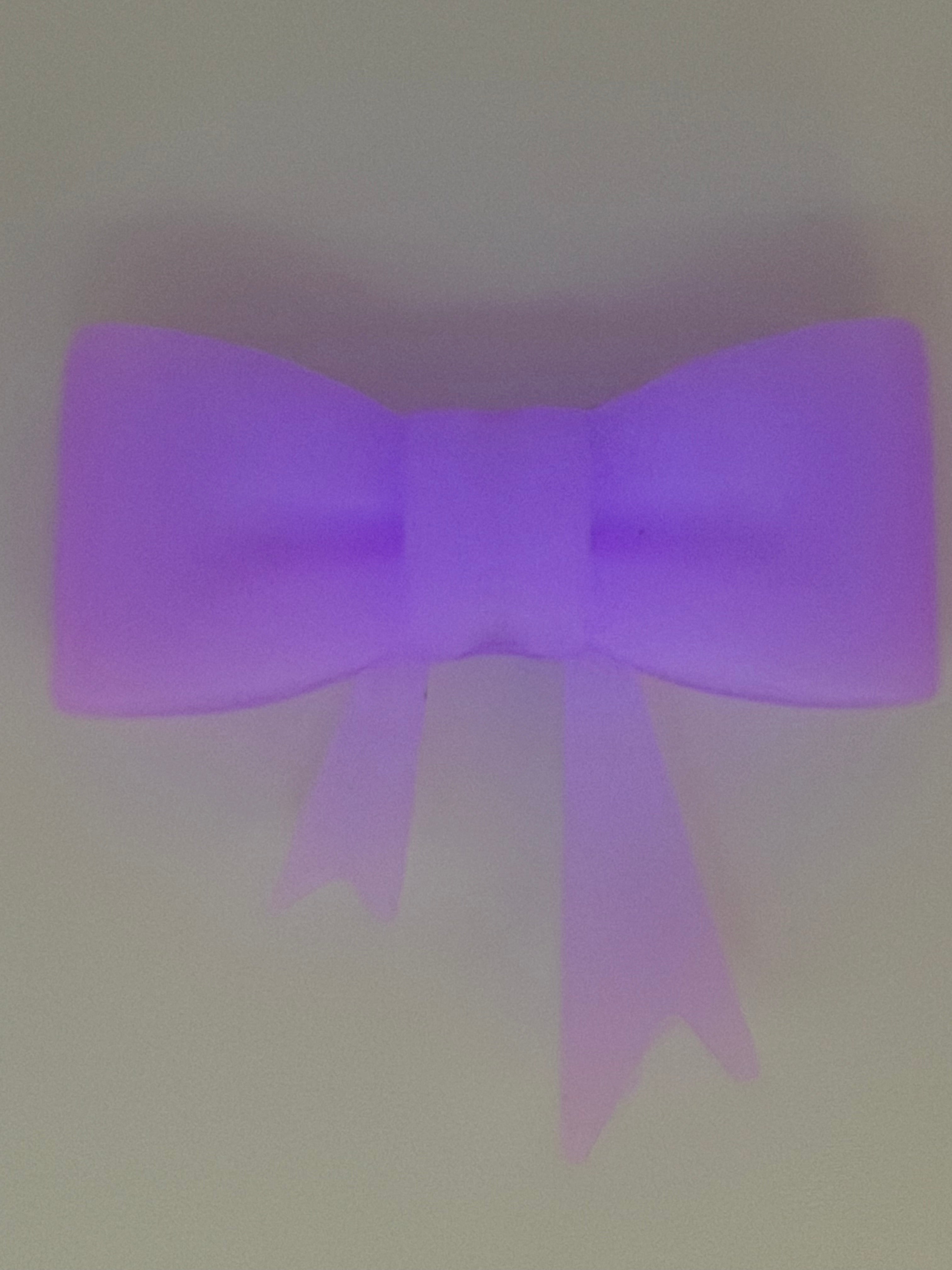 Glow Silicone Bow