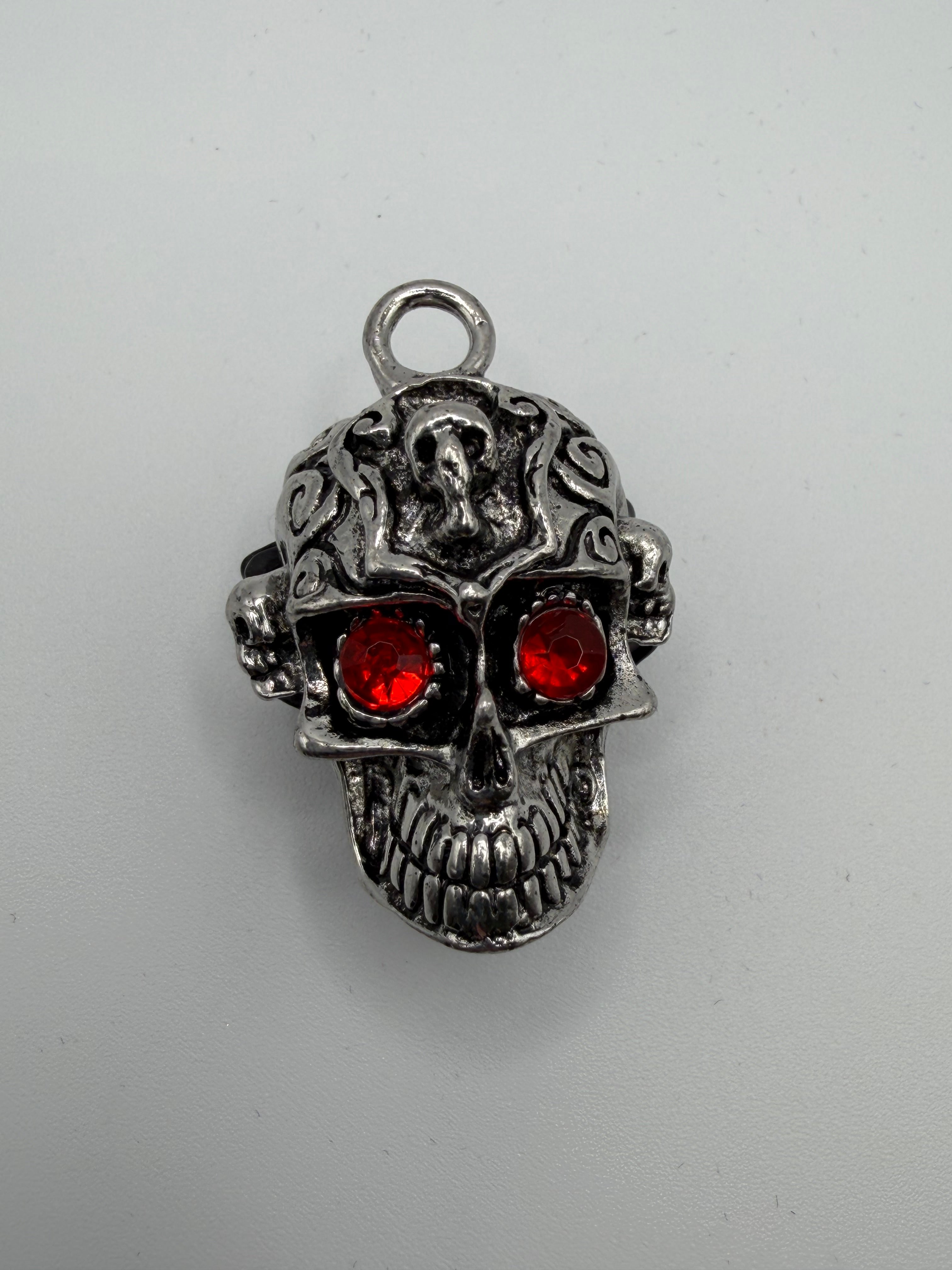 Skull Alloy Bead