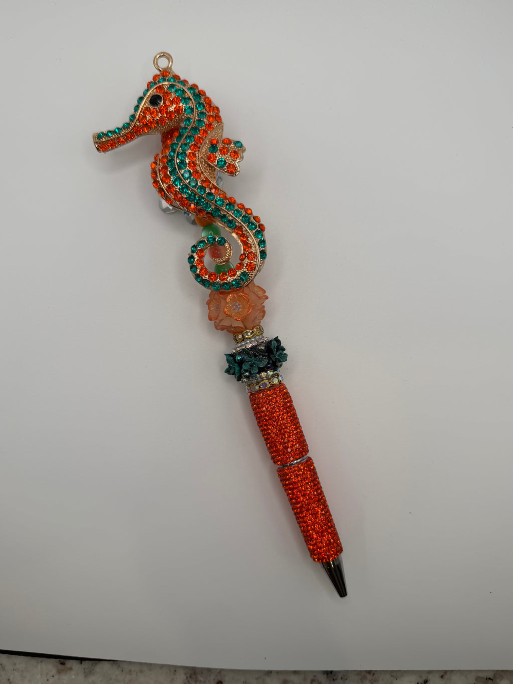 Luxe Seahorse Alloy Bead