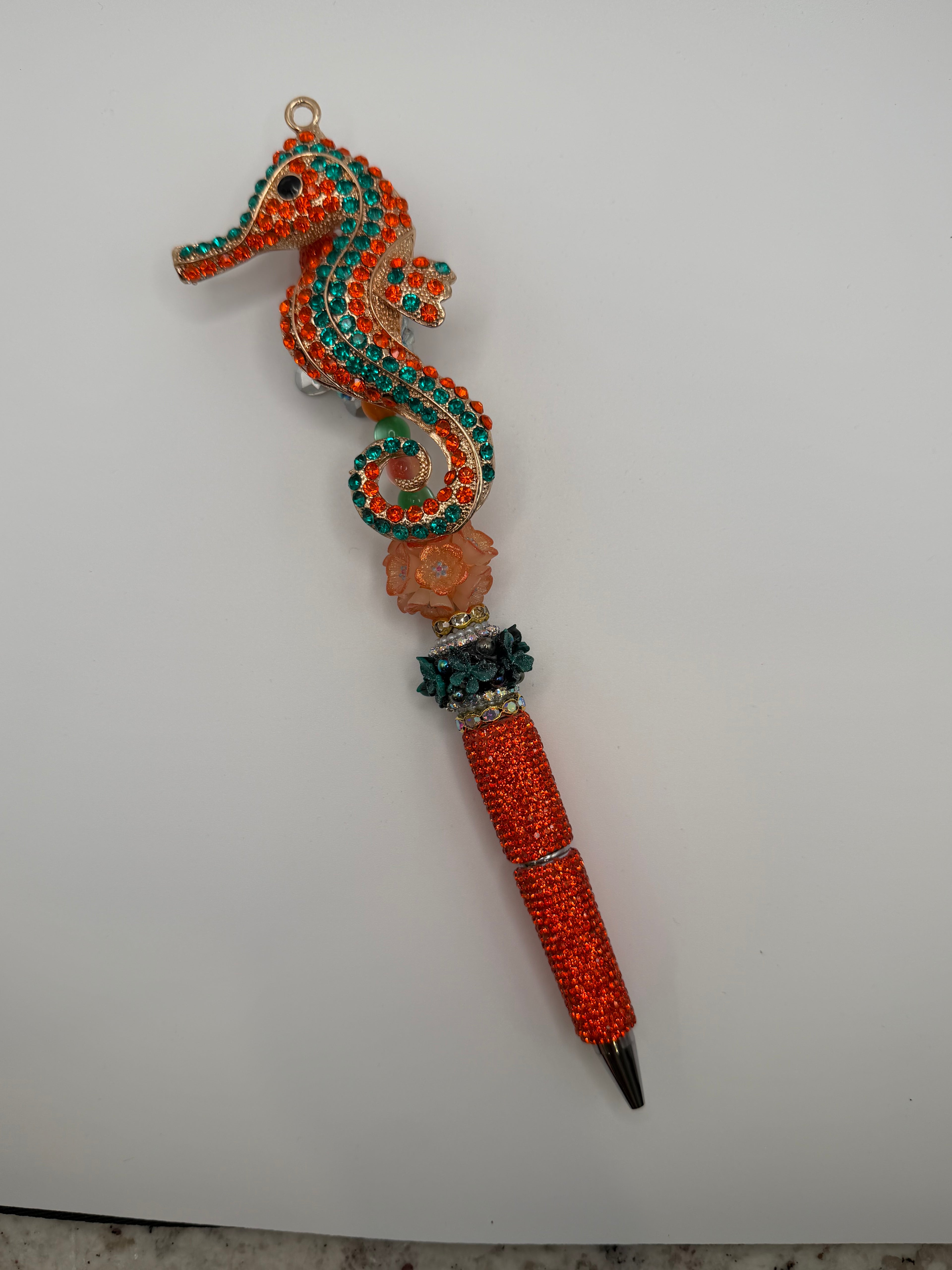 Luxe Seahorse Alloy Bead
