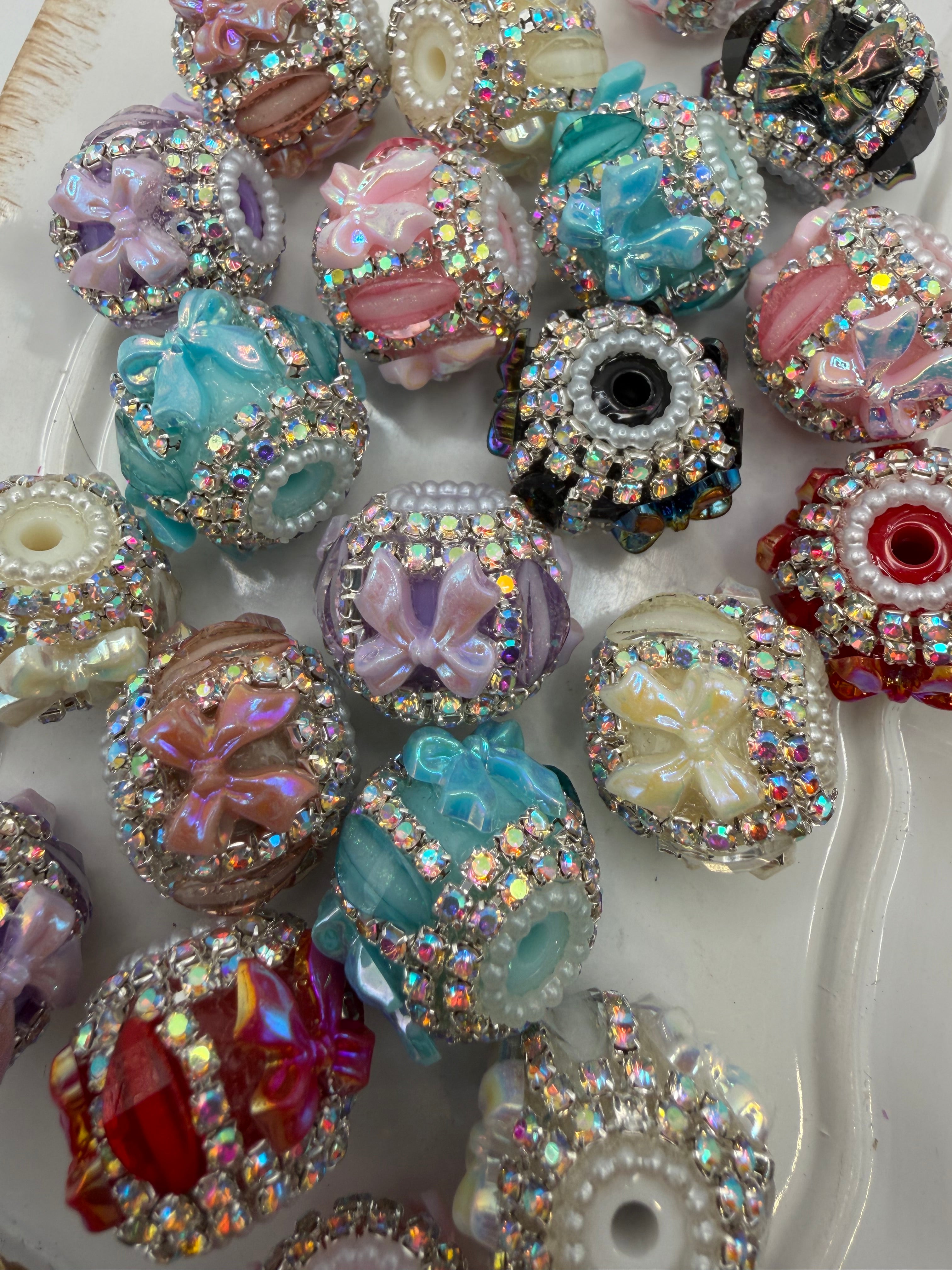 Fancy Bow Beads