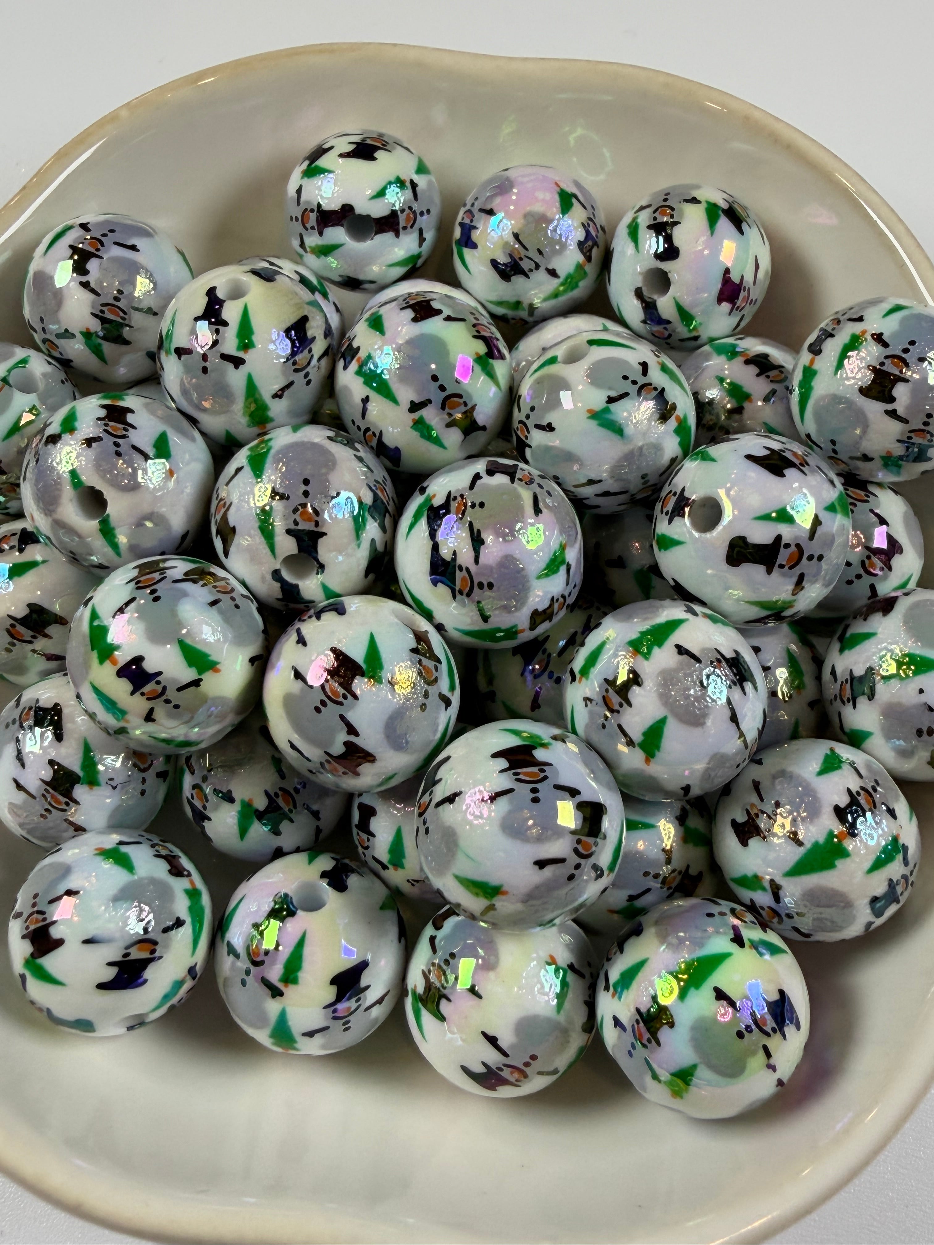 Snowman Beads