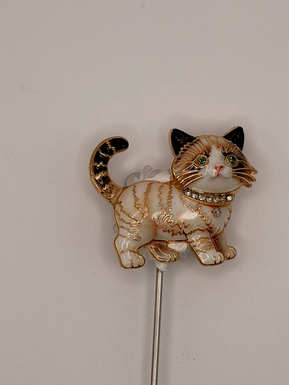 Playful Cat Alloy Beads