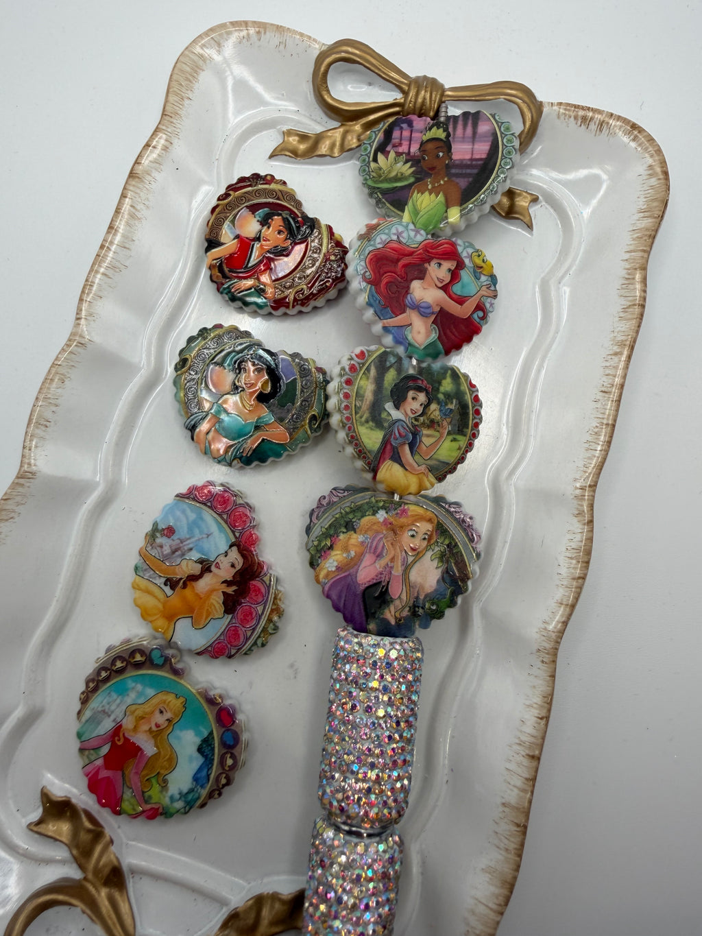 Princess Heart Beads