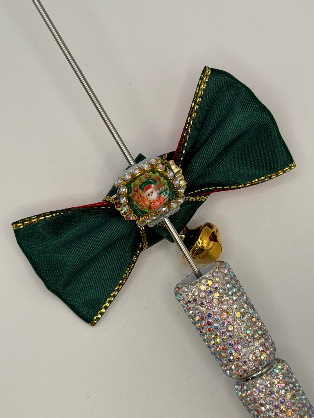 Christmas Bow Beads