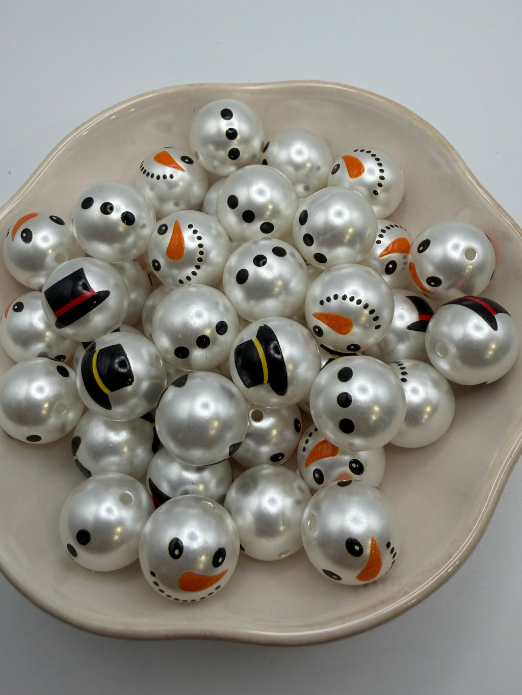 Snowman Beads