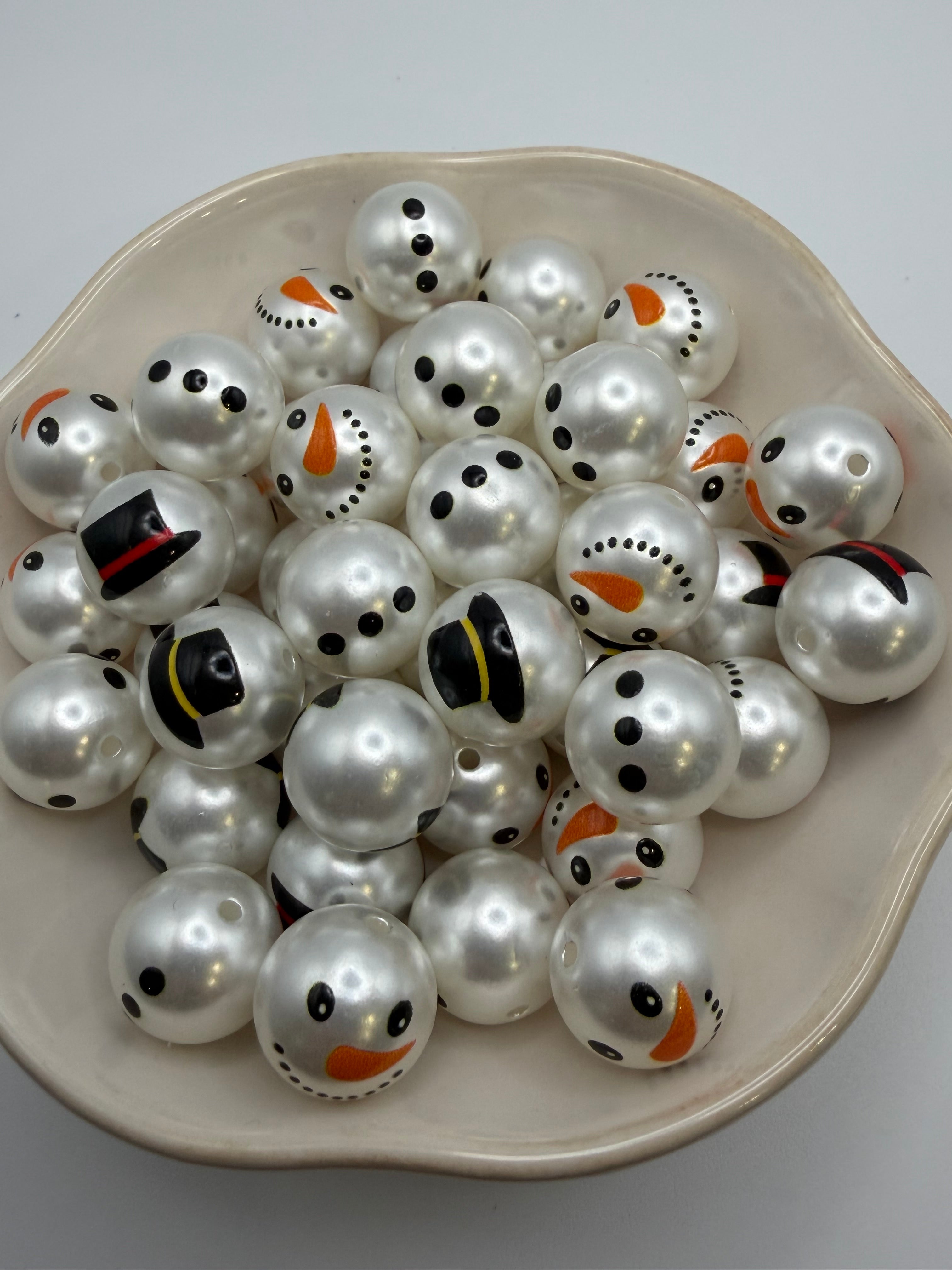 Snowman Beads