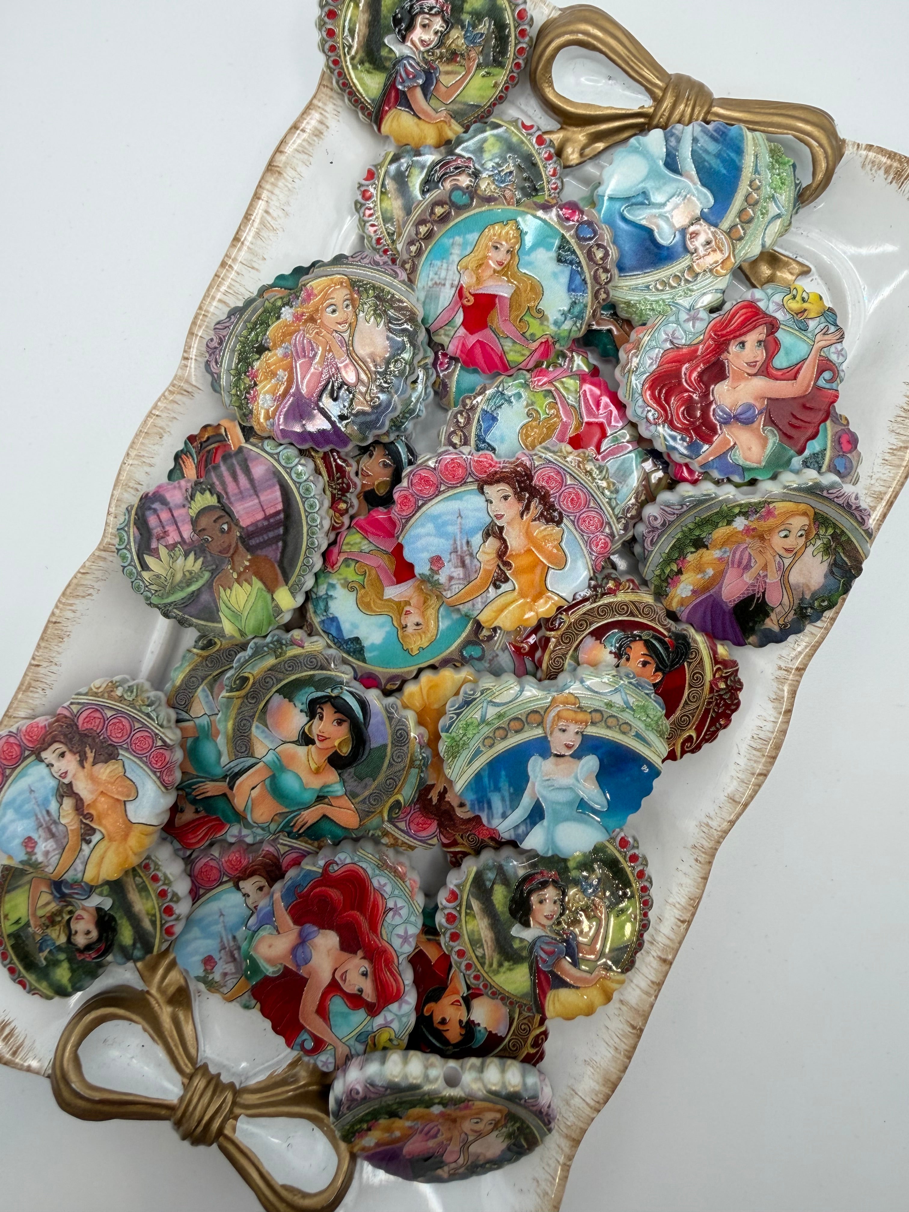 Princess Heart Beads