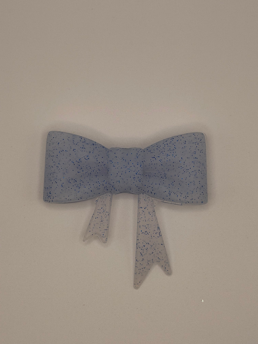 Glitter Silicone Bow