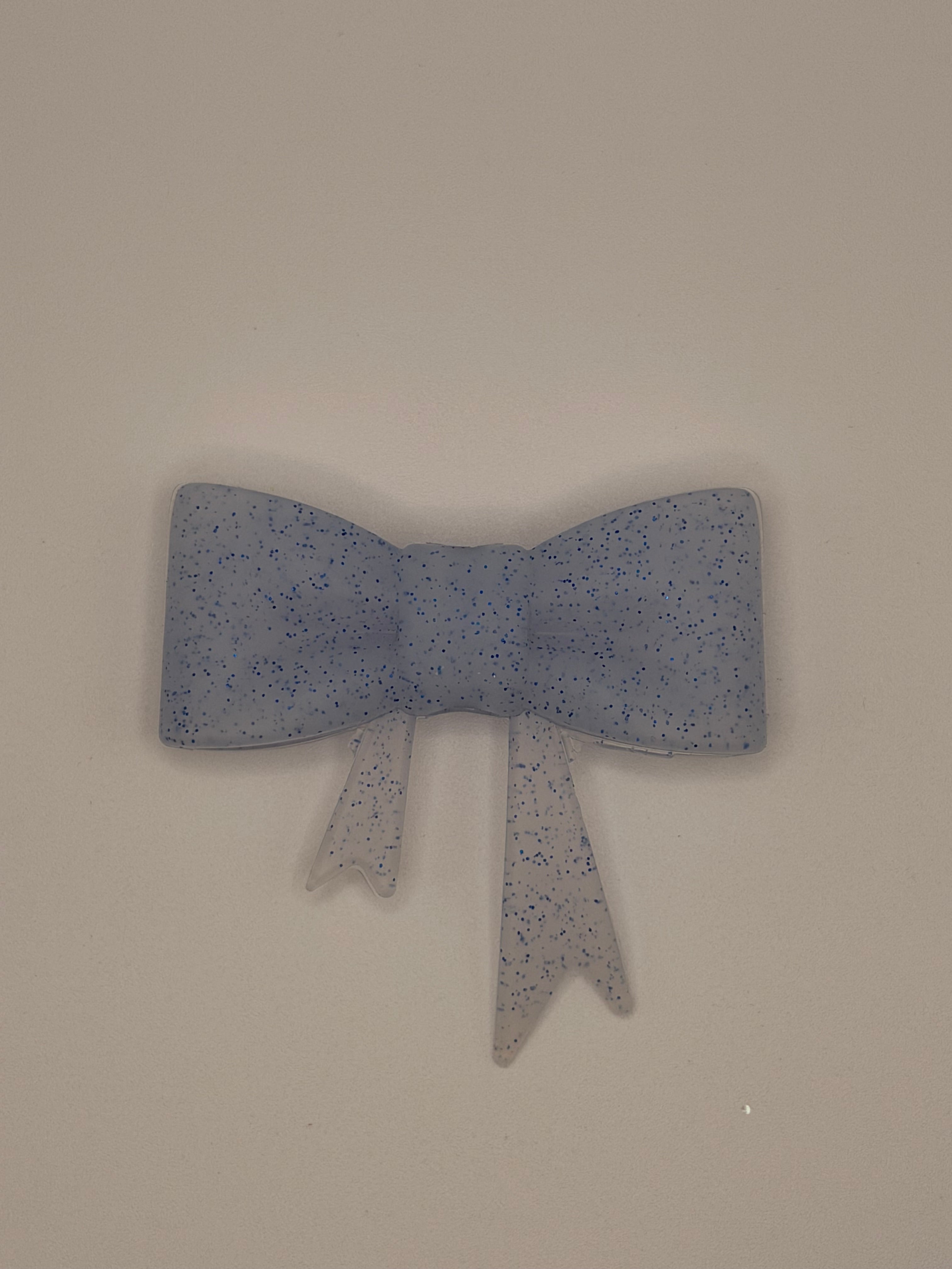 Glitter Silicone Bow