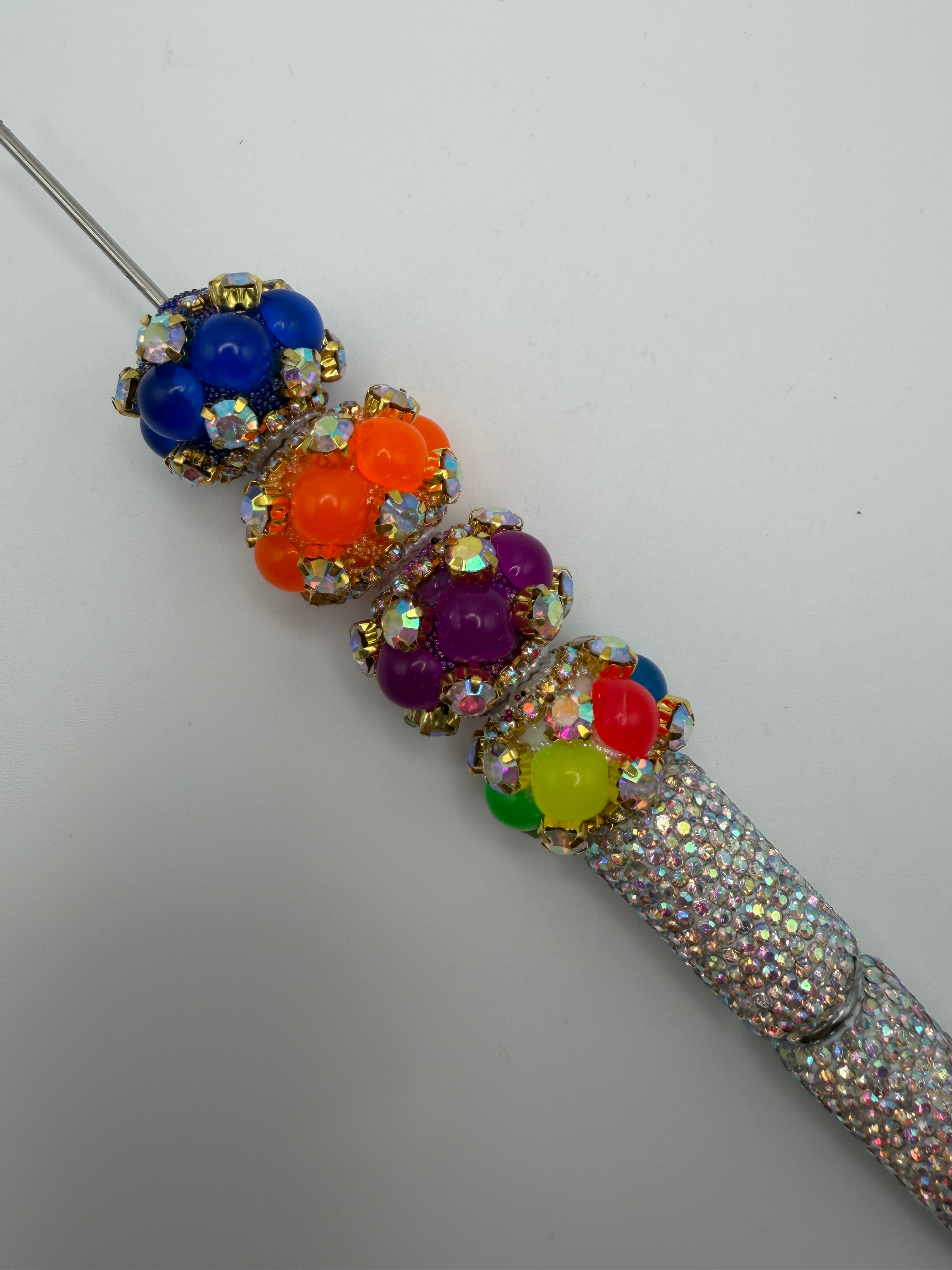 Neon Bubble Fancy Beads