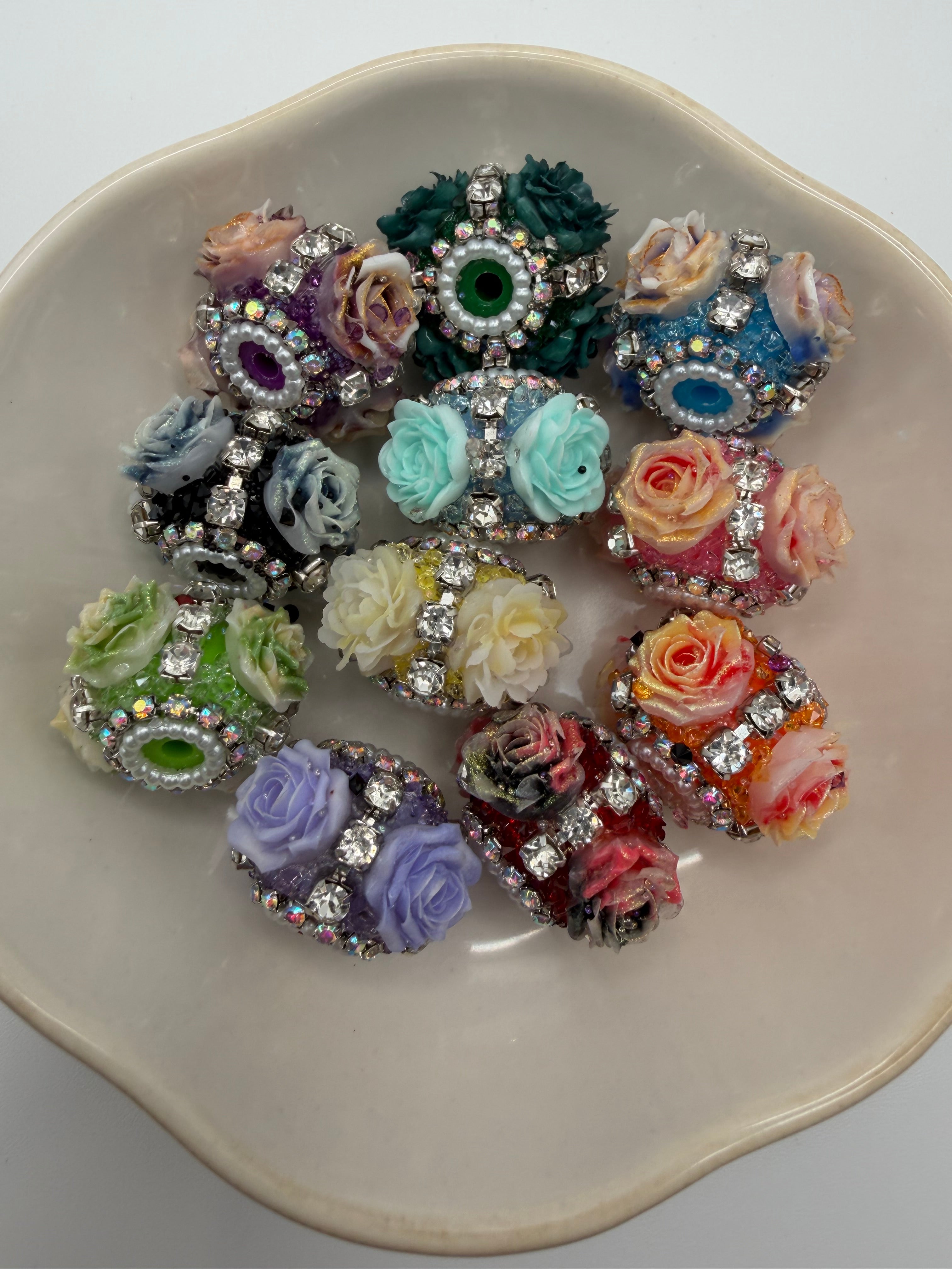 Fancy Floral Beads