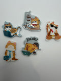 Ginger Cat Pendants