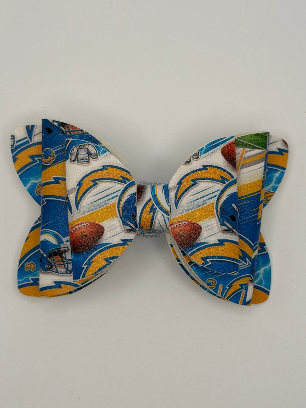 Football Bow Beads