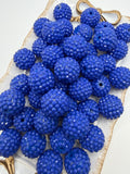 Royal Blue 20mm Rhinestone Beads
