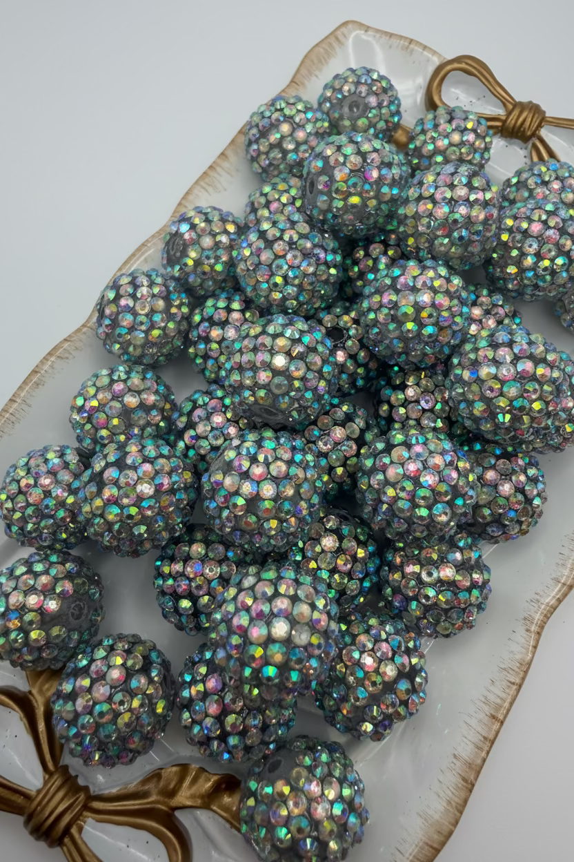 20mm Rhinestone Beads