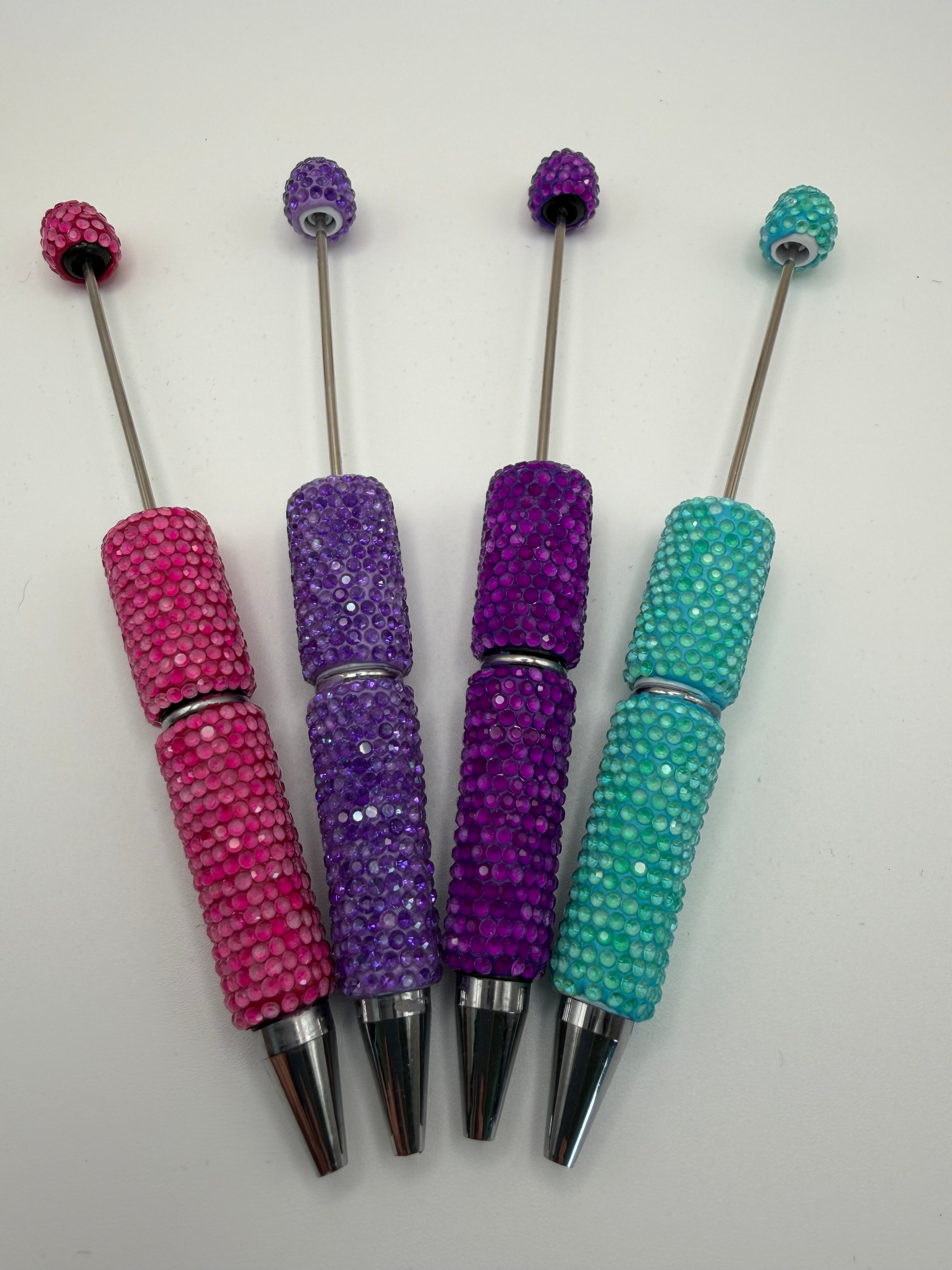 Beadable Rhinestone Pens