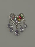 Multicolor Heart Pendant